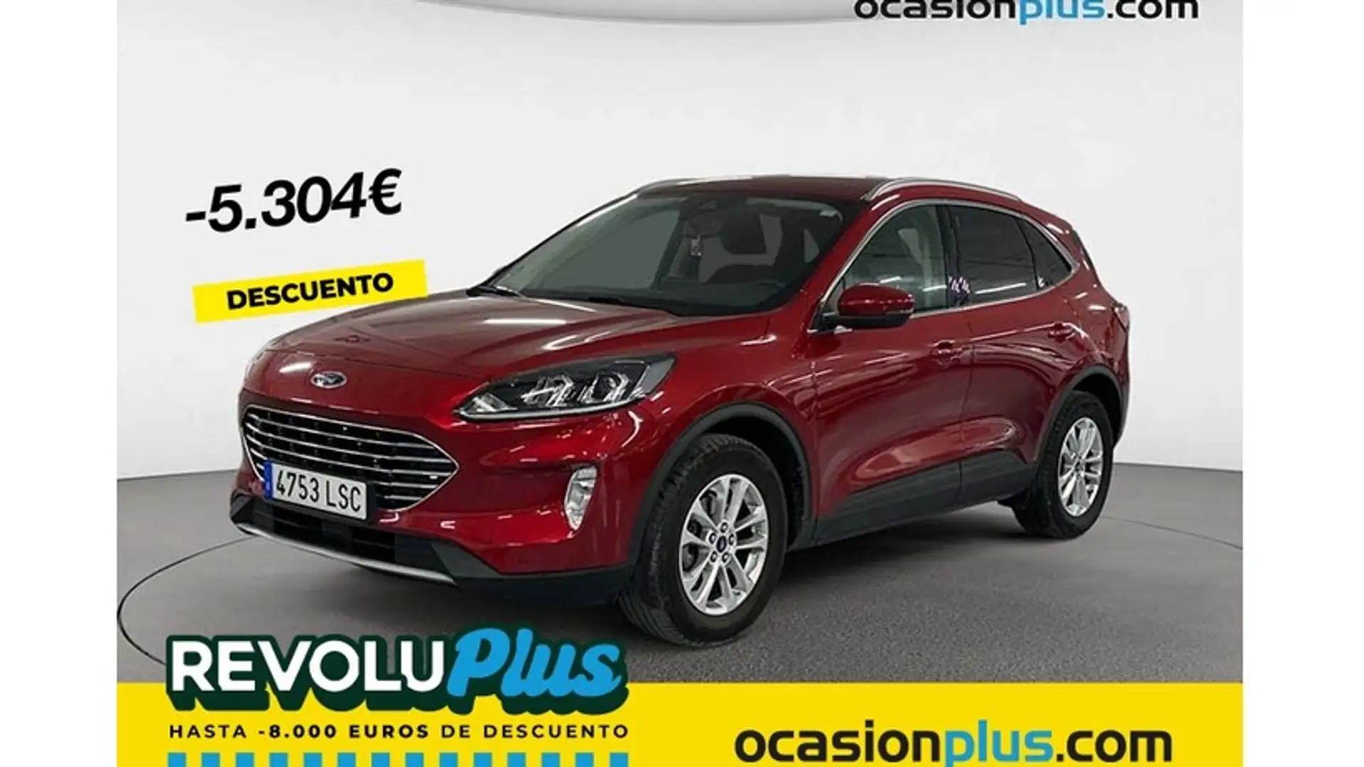 Ford Kuga 2.0 EcoBlue MEHV Titanium FWD 150 Rojo - 1