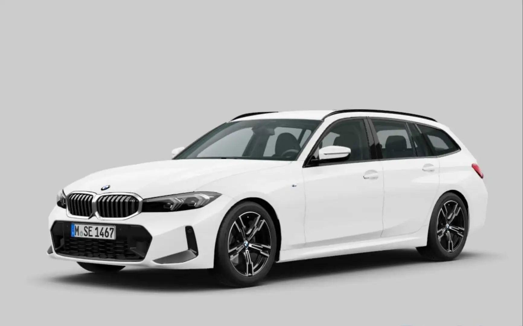 BMW 318 i Touring M-Sport Aut. LCI II Bianco - 1