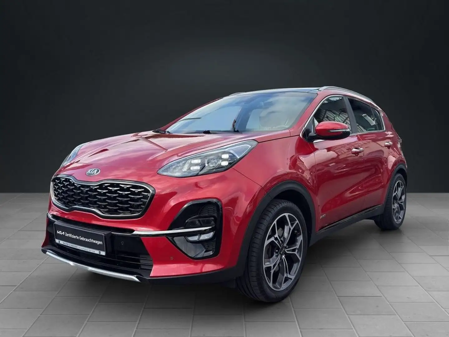 Kia Sportage 1.6T AWD GT-Line Navi SHZ PDC JBL Rückf crvena - 2