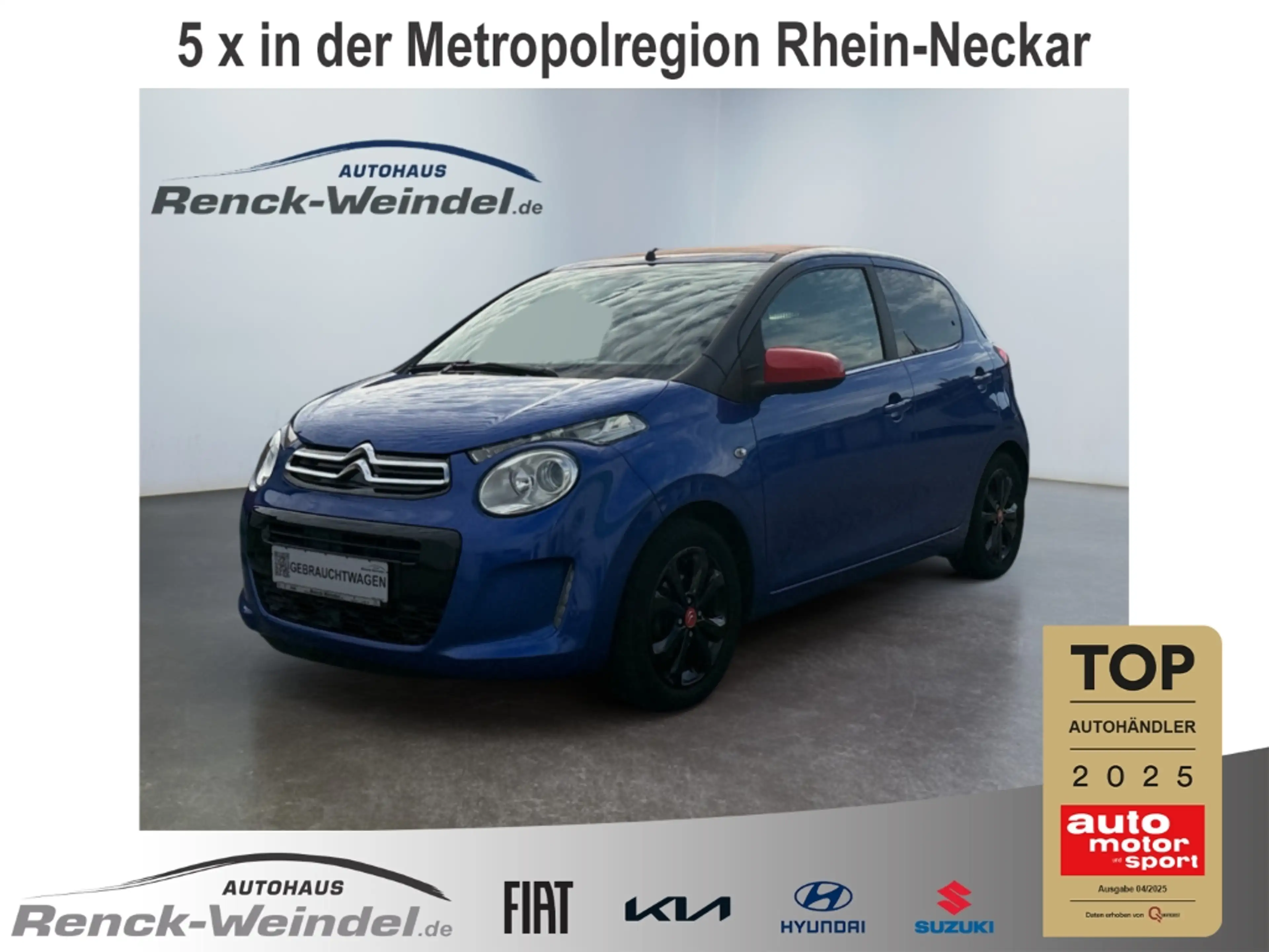 Citroen C1 AIRSCAPE Shine Airscape 1.0 VTi Faltdach DAB SD SH
