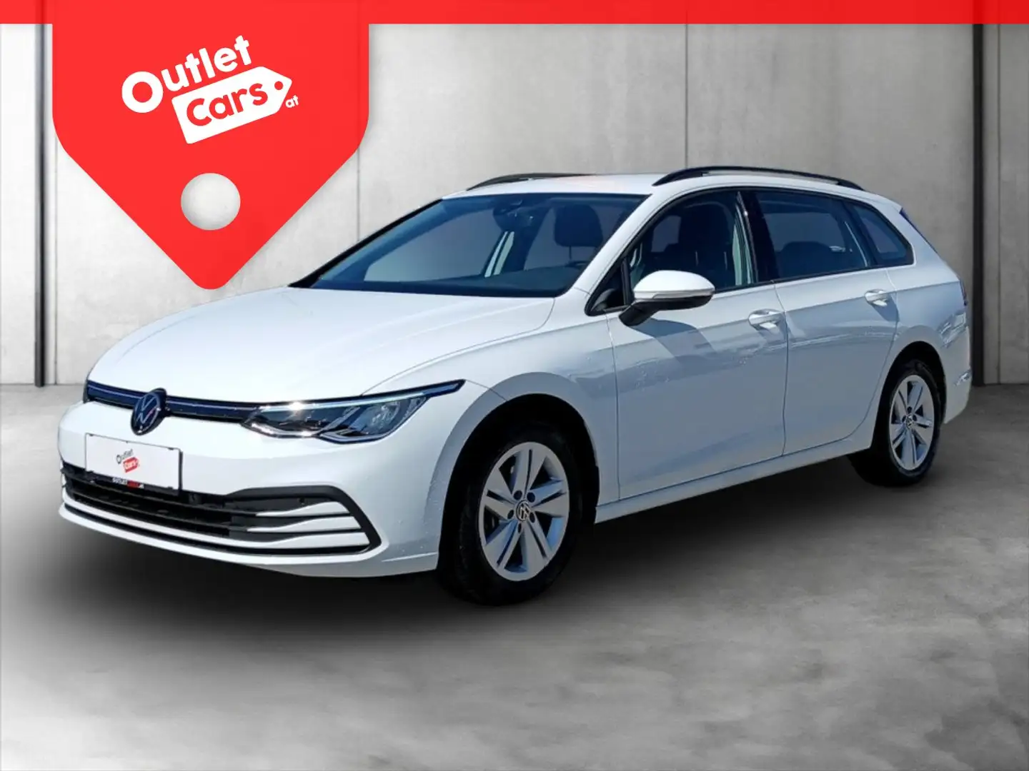 Volkswagen Golf VIII Var. 2.0 TDI DSG Life LED+MEGAPREIS Weiß - 1