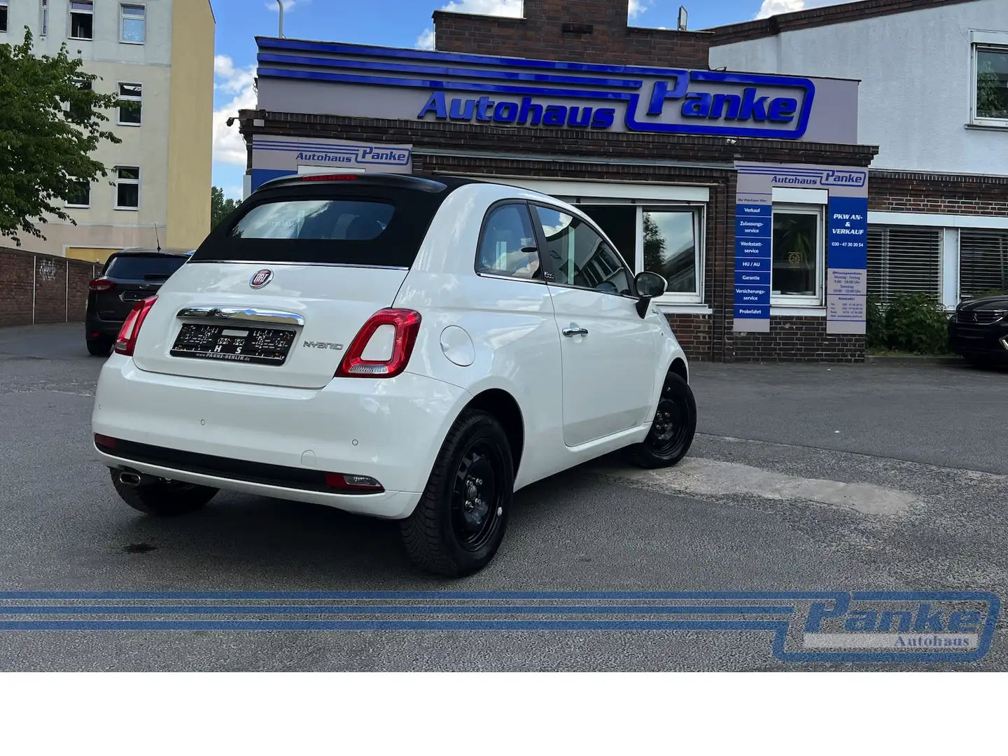 Fiat 500C 1.0 GSE Hybrid Dolcevita*LED*Bluetooth*PDC* Weiß - 2