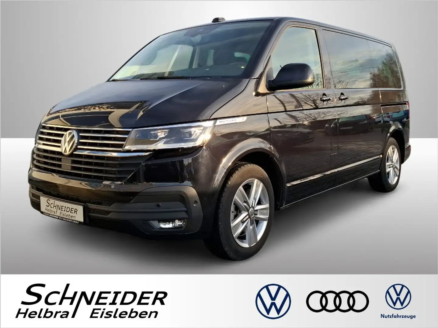 Volkswagen T6.1 Multivan 2.0 TDI DSG 4MOTION AZV+CAM+LED+STHZ Schwarz - 1