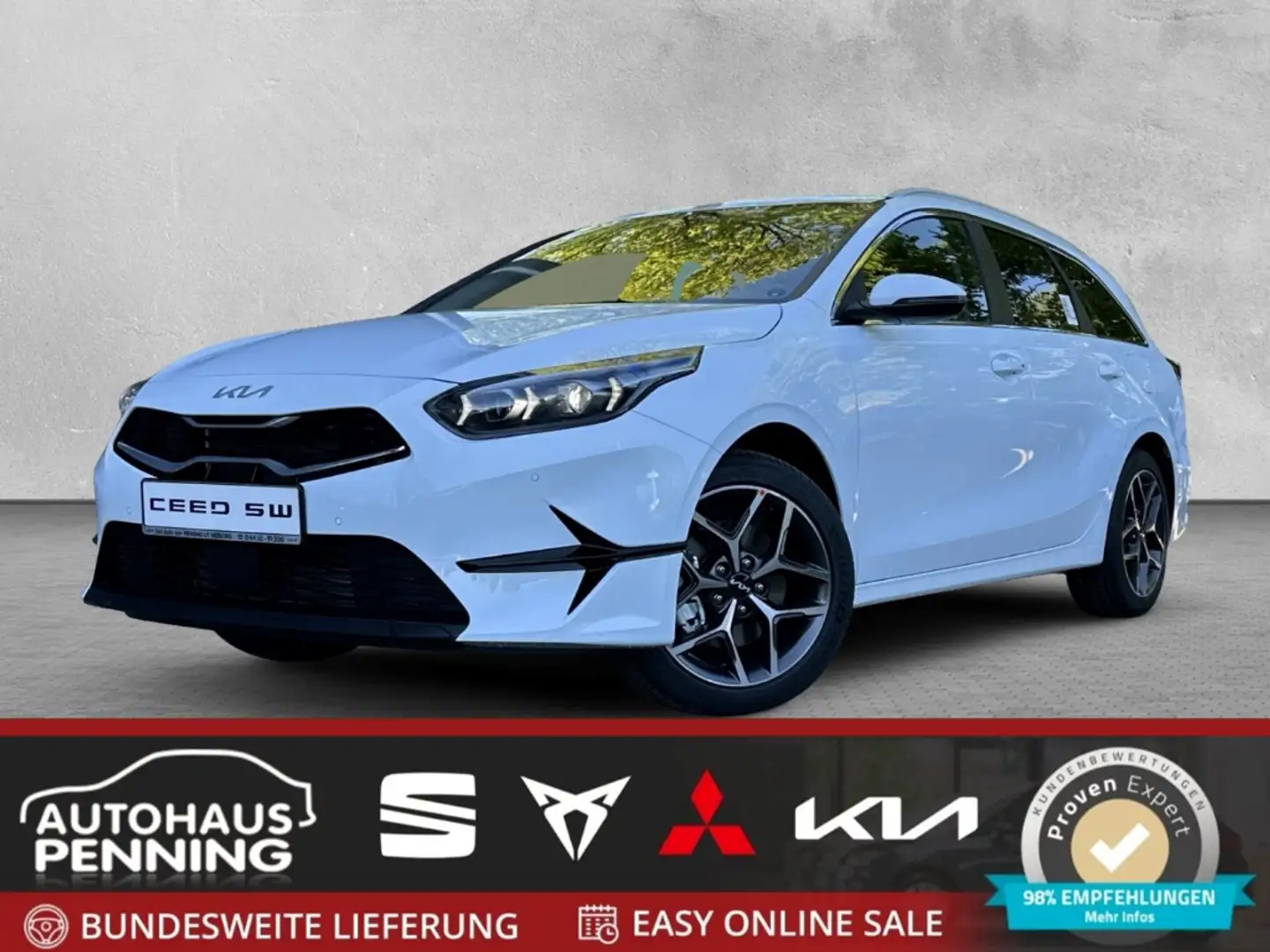 Kia Ceed SW / cee'd SW 1.5 T-GDI DCT / UPE: 34.960,- € / ULTIMATE EDIT. S Blanc - 1