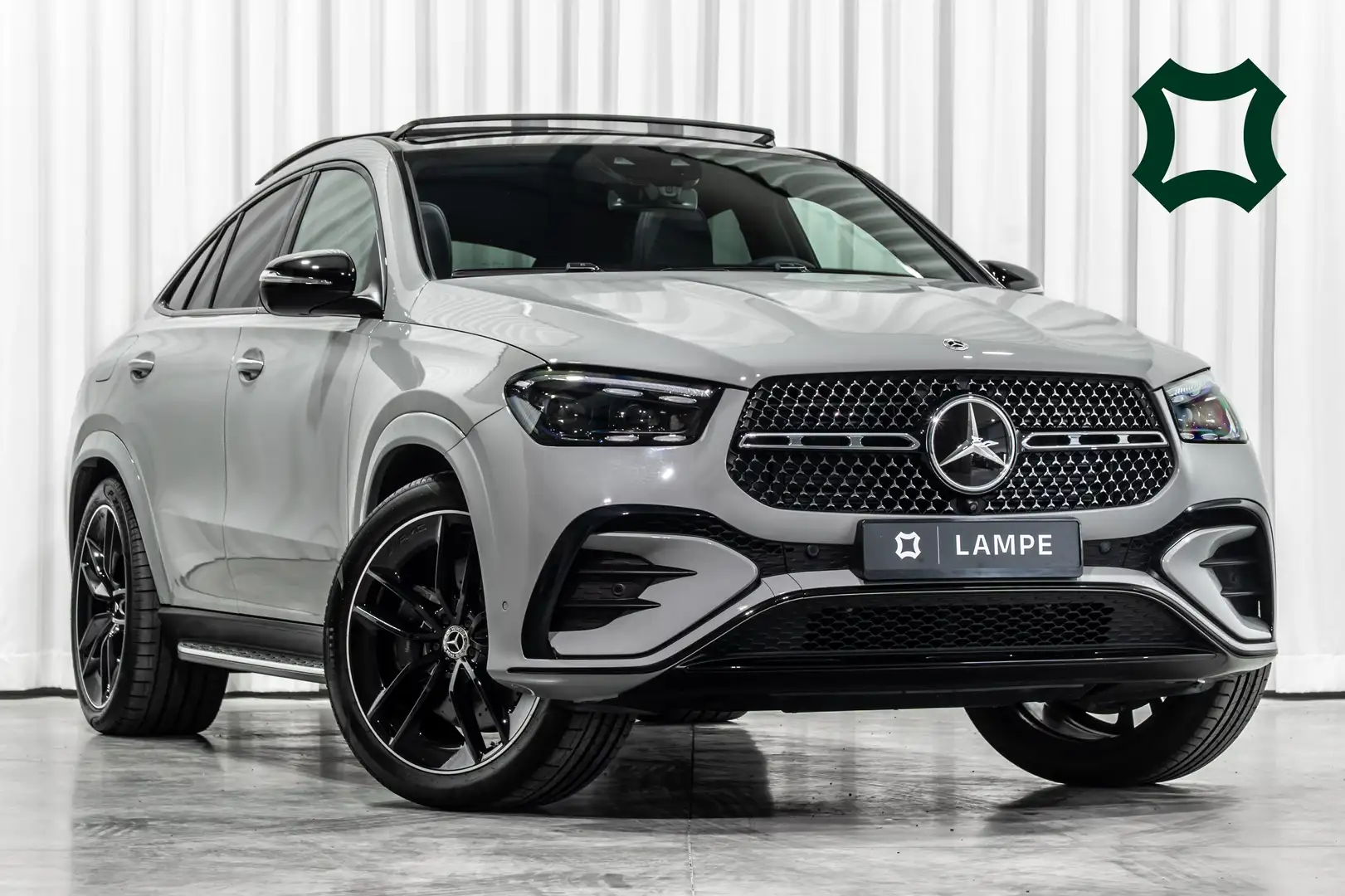 Mercedes-Benz GLE 400 e Coupé 4Matic AMG Line Pano Burmester Trekhaak Gris - 1