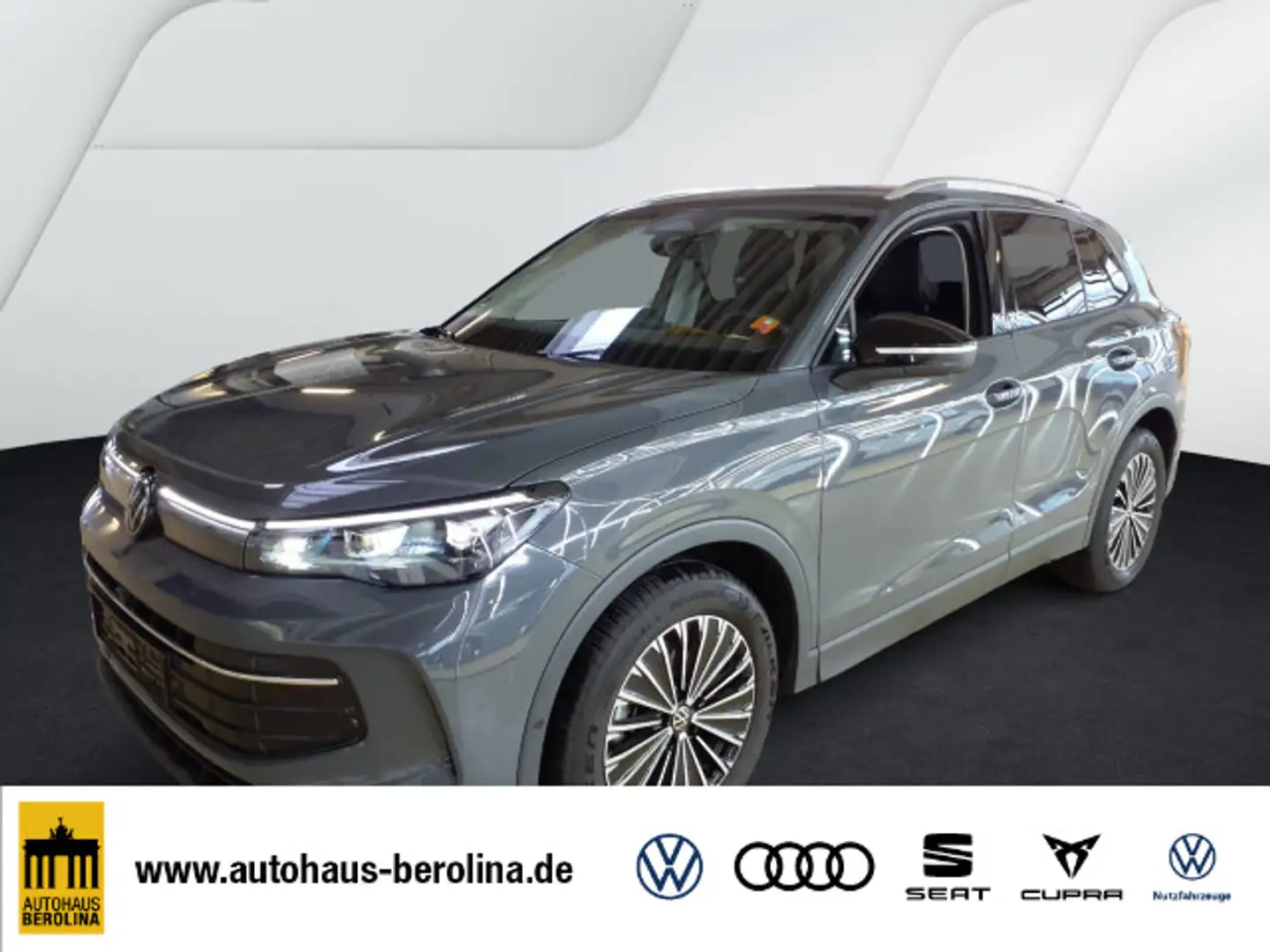 Volkswagen Tiguan 1.5 eTSI Goal DSG *LED+*AHK*360°*ACC*SHZ* Grau - 1