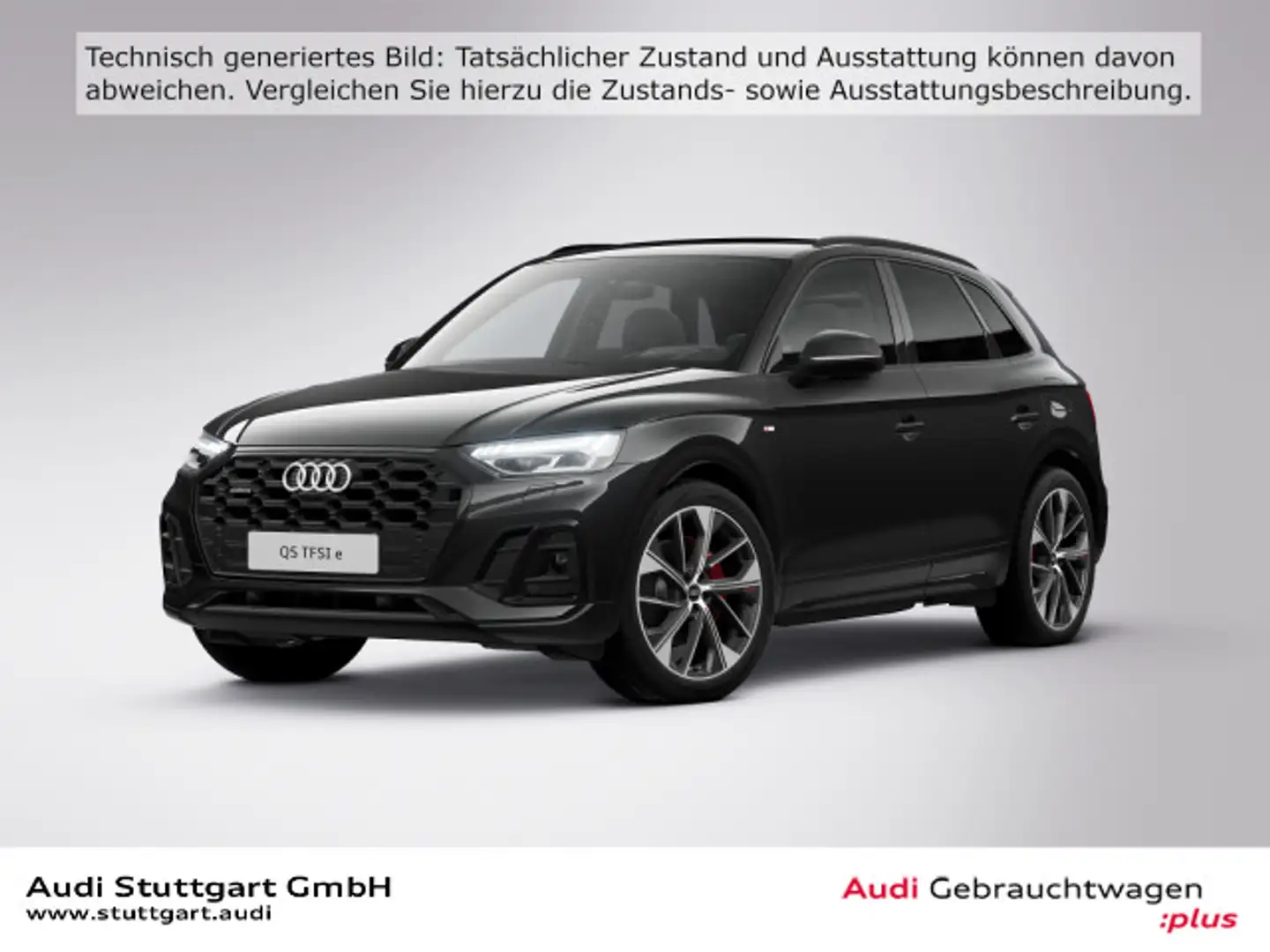 Audi Q5 55 TFSI e S line quattro Matrix 360° Pano HUD Schwarz - 1