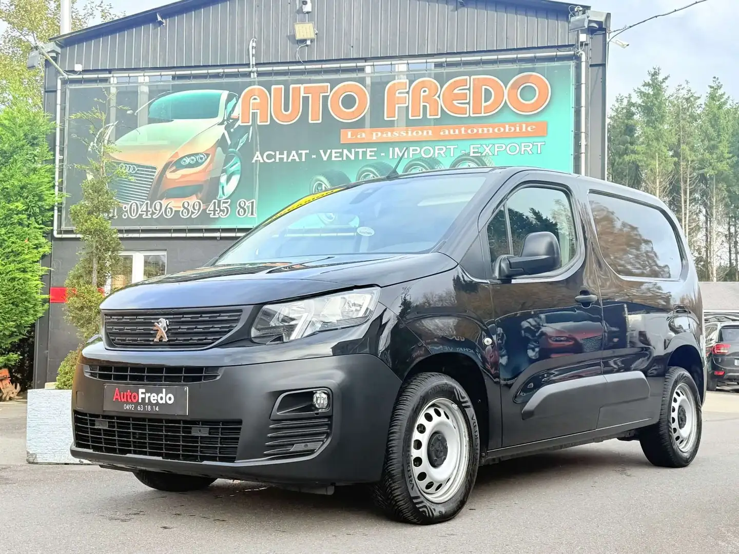 Peugeot Partner 1.6 BlueHDi * Camera * gps * 3 places */* Garantie Noir - 2