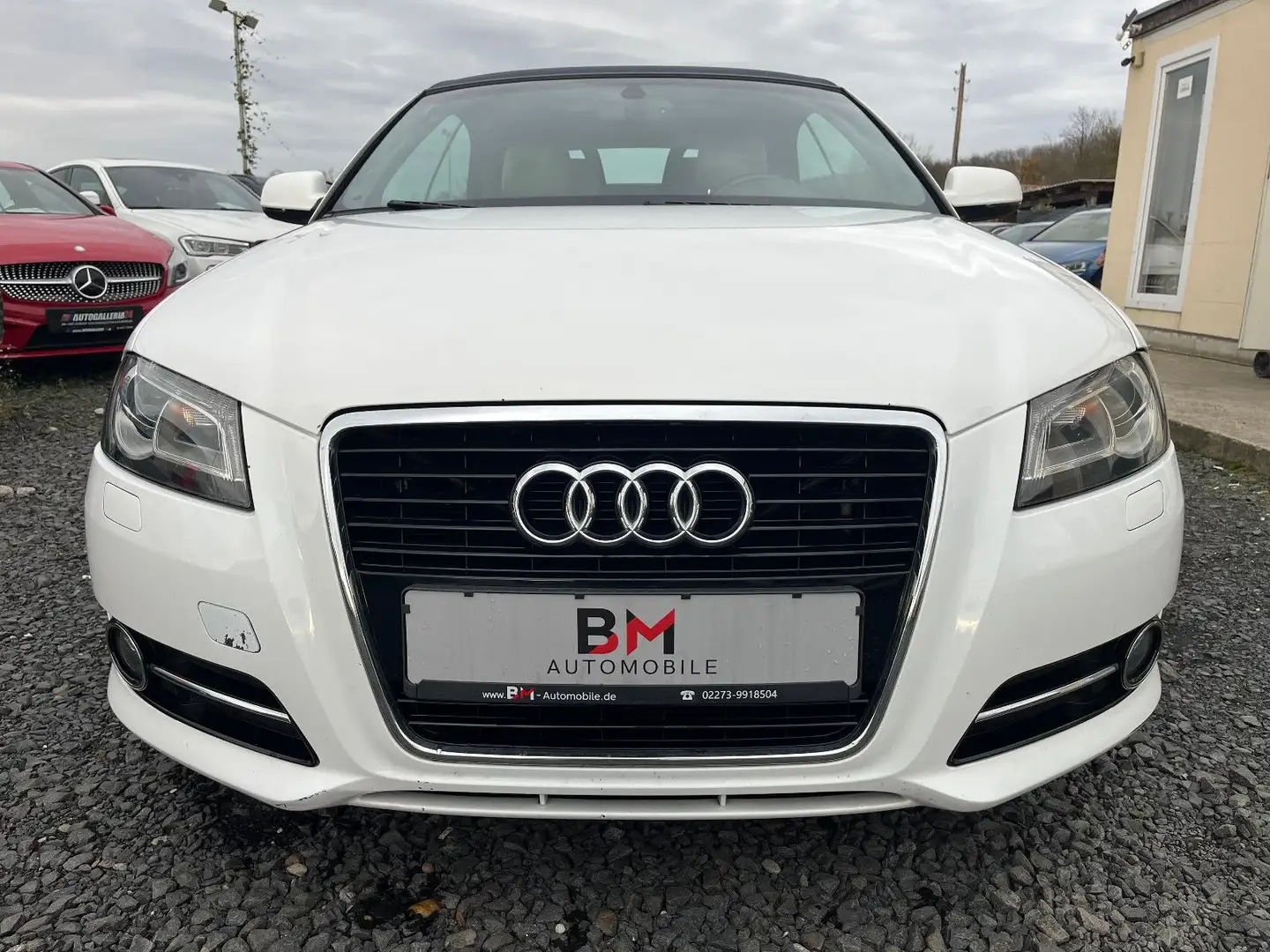 Audi A3 Cabriolet Ambition*SHZ*PDC*ALCANTARA-LEDER* Blanco - 2