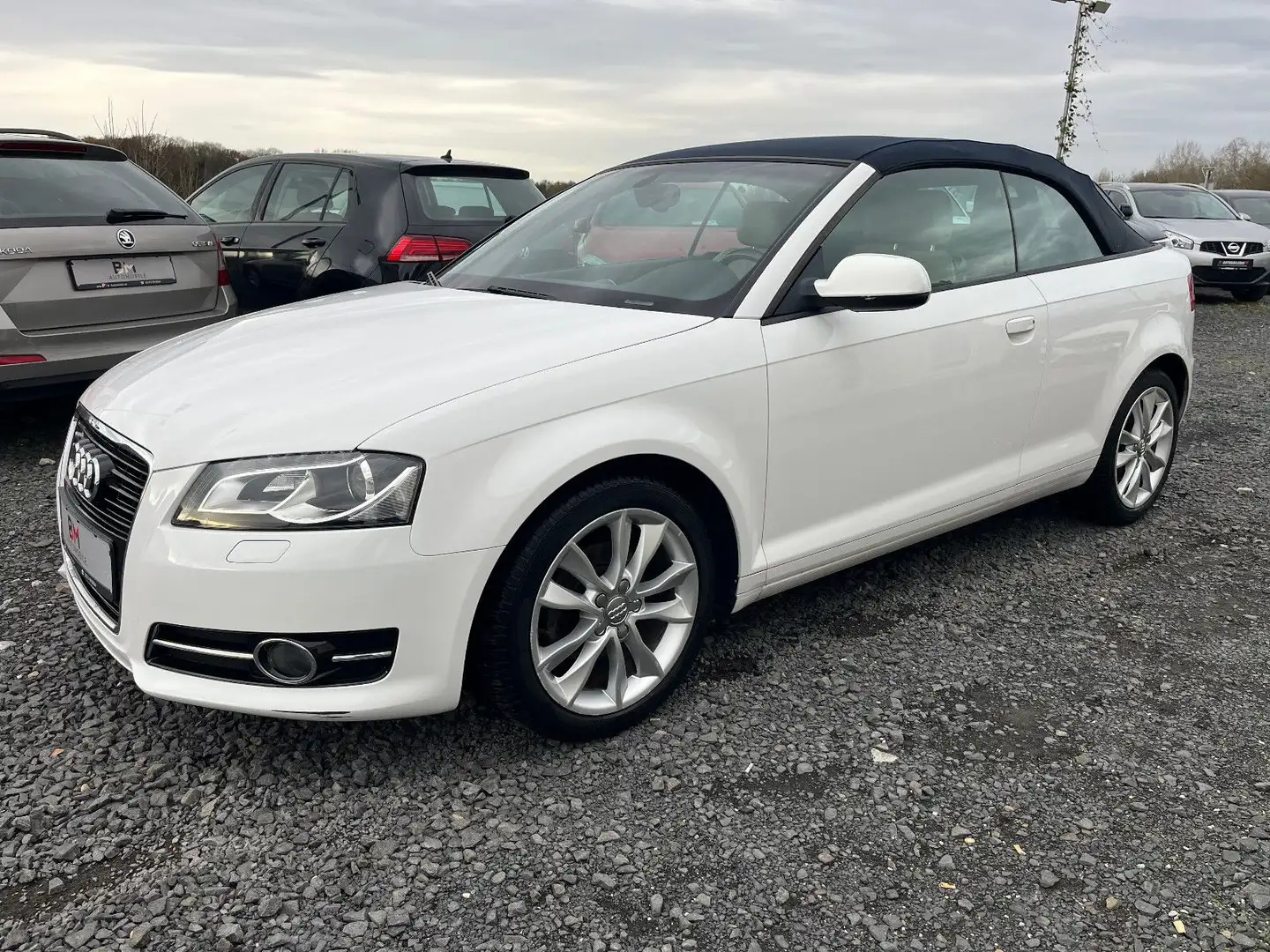 Audi A3 Cabriolet Ambition*SHZ*PDC*ALCANTARA-LEDER* Blanco - 1