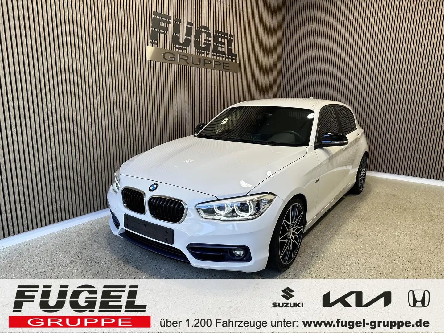 BMW 120 i Sport Line LED|Navi|SHZ Wit - 1