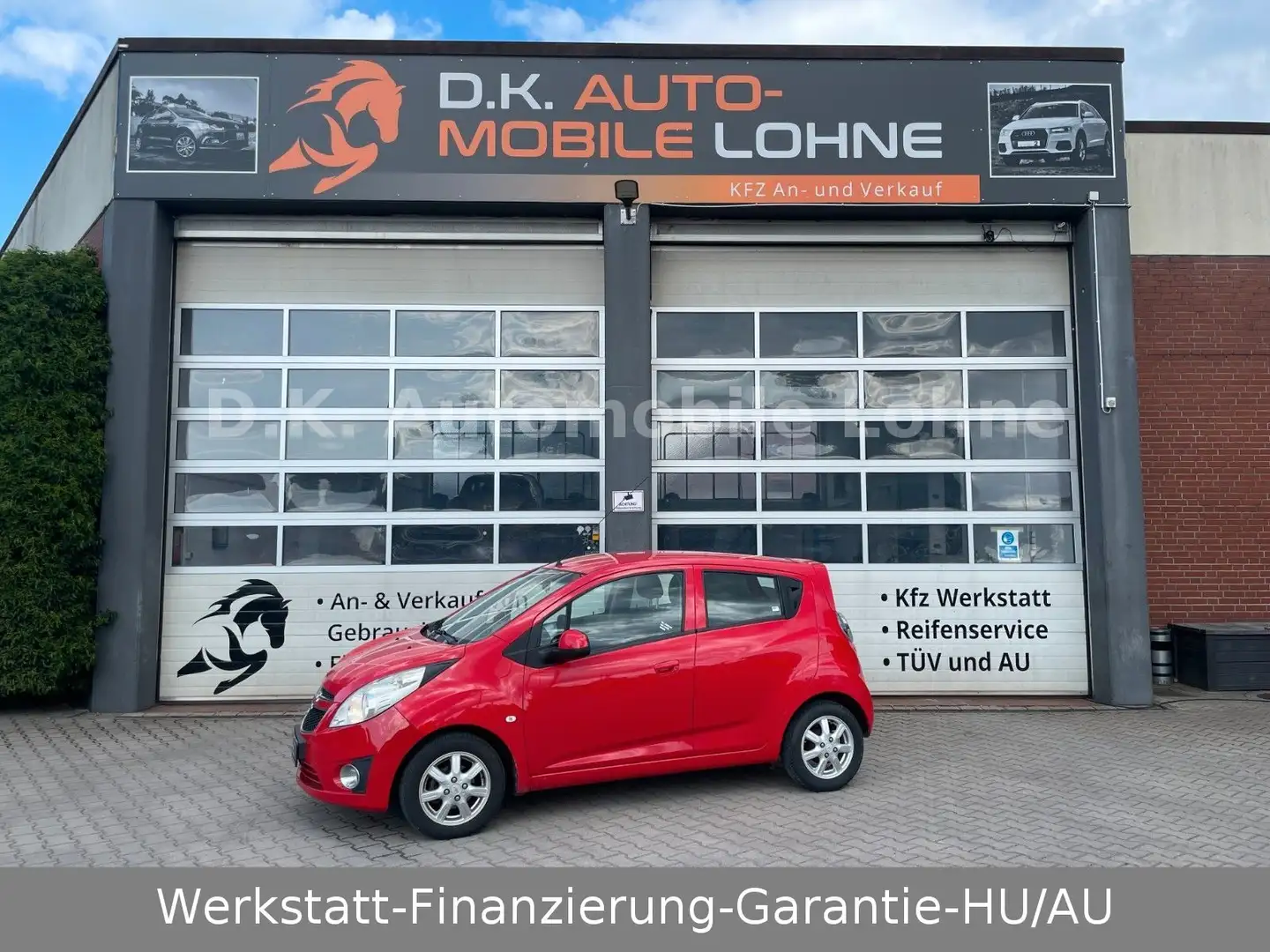 Chevrolet Spark LS KLIMA*NAVI*1.HAND*TOP Rood - 1