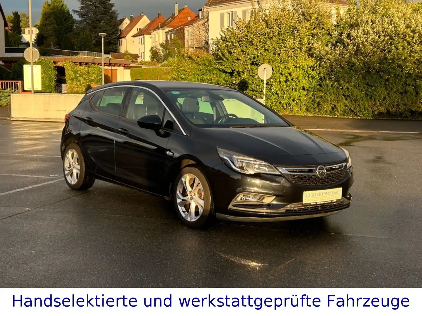Opel Astra K Lim. 1.4 T / Navi / 19% MwSt. Schwarz - 2