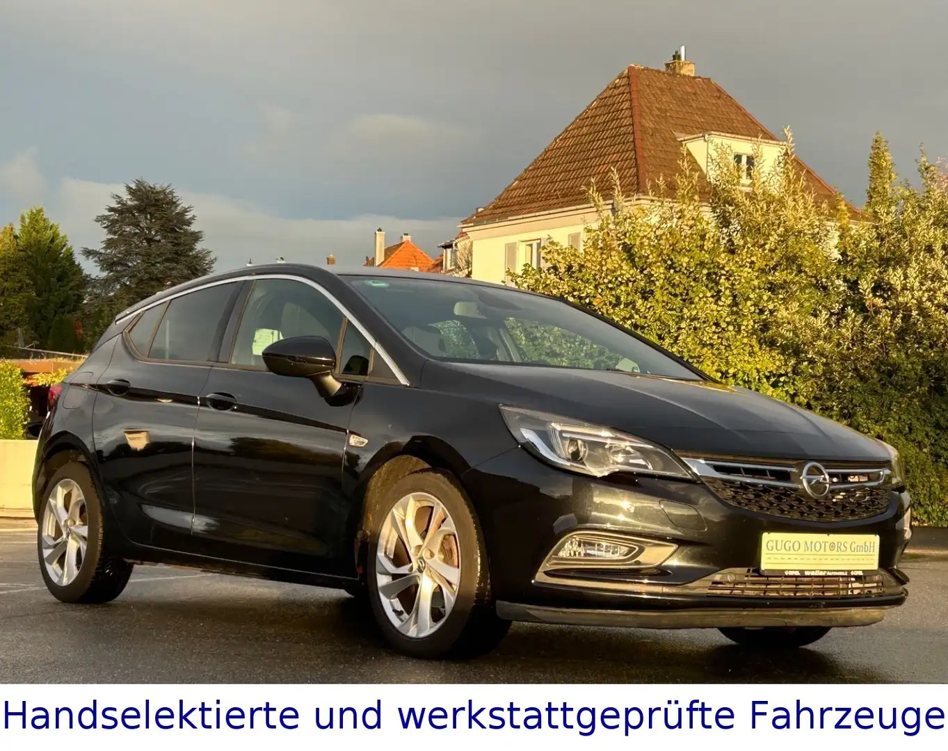 Opel Astra K Lim. 1.4 T / Navi / 19% MwSt. Schwarz - 1