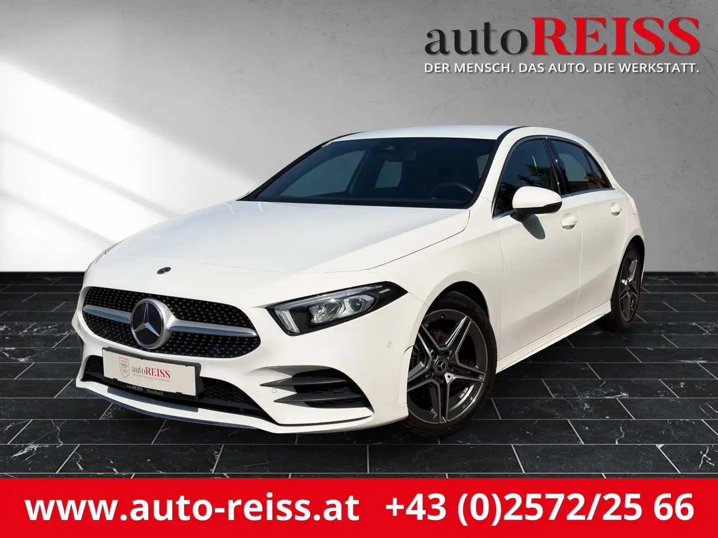 Mercedes-Benz A 180 /// AMG-Line Weiß - 1