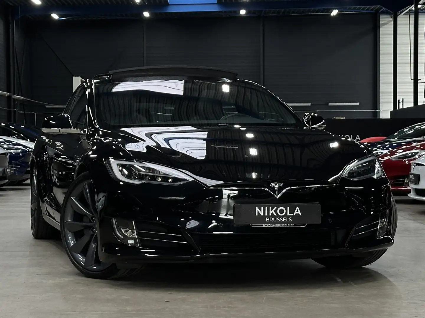 Tesla Model S LONG RANGE 100D - WINTERPACK - SUNROOF Noir - 1