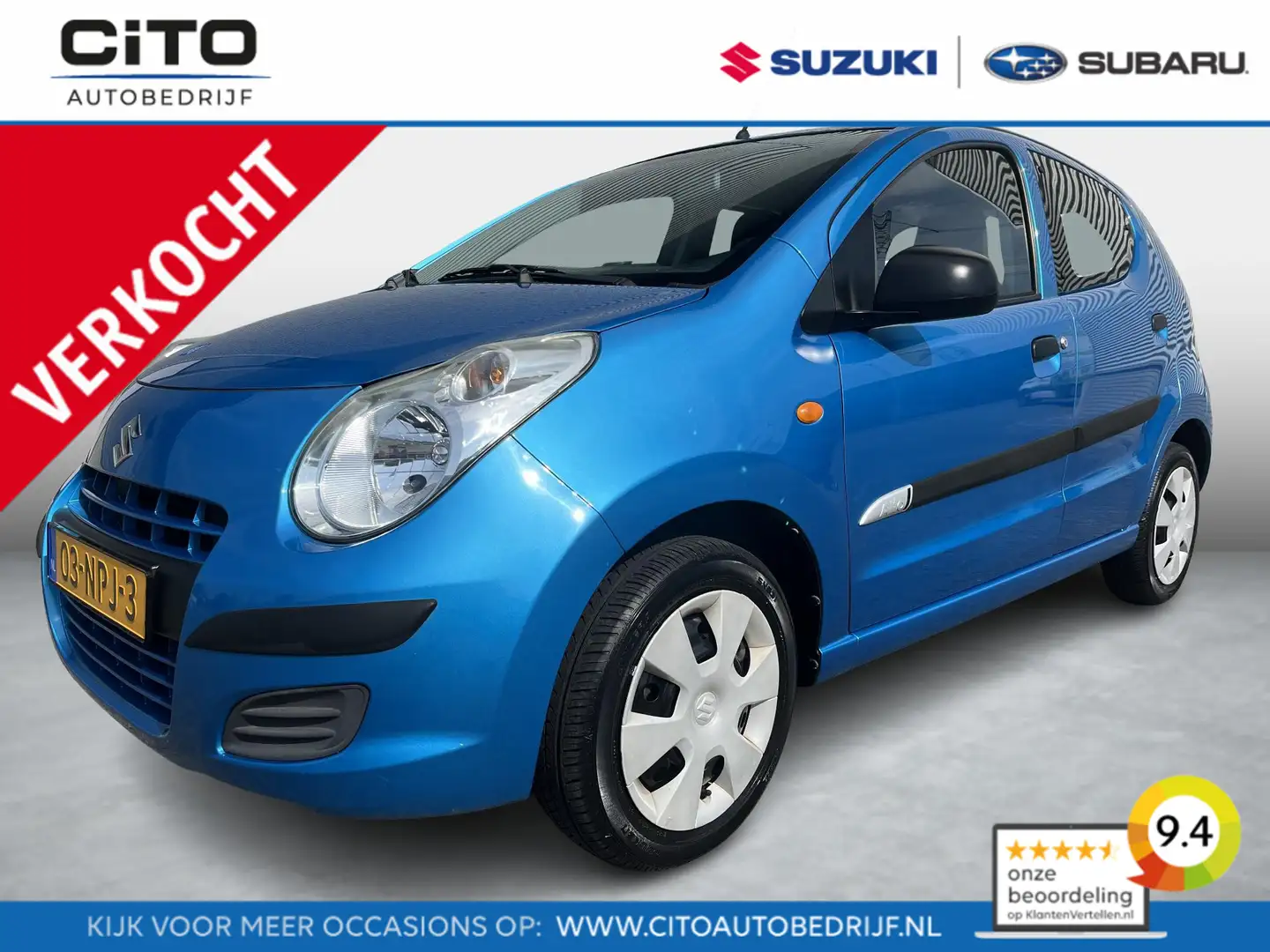 Suzuki Alto 1.0 Spirit | 5 Deurs | Lage KM Stand | Dealeronder Bleu - 1