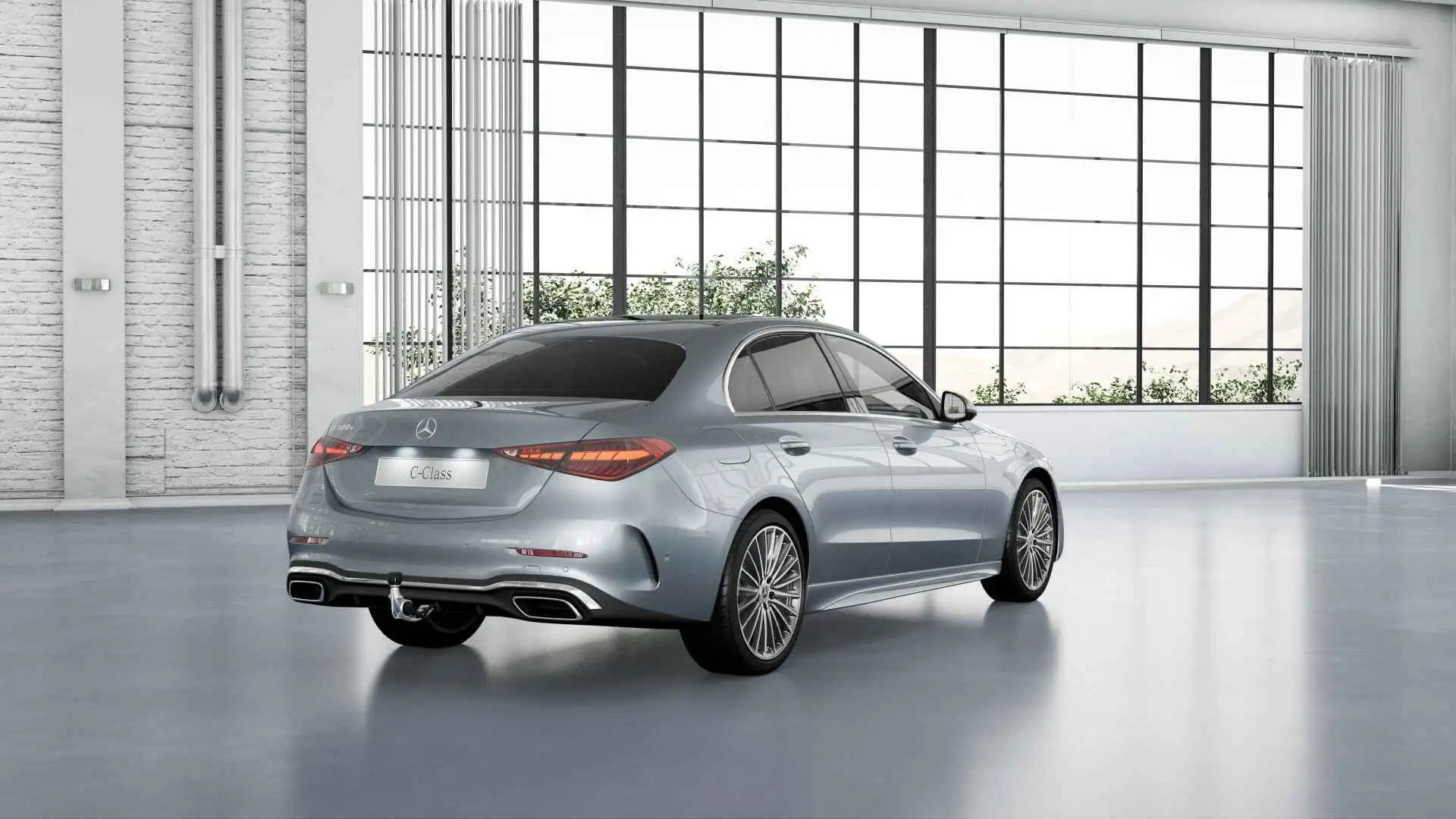 Mercedes-Benz C 300 Limousine e Business Solution AMG Zilver - 2