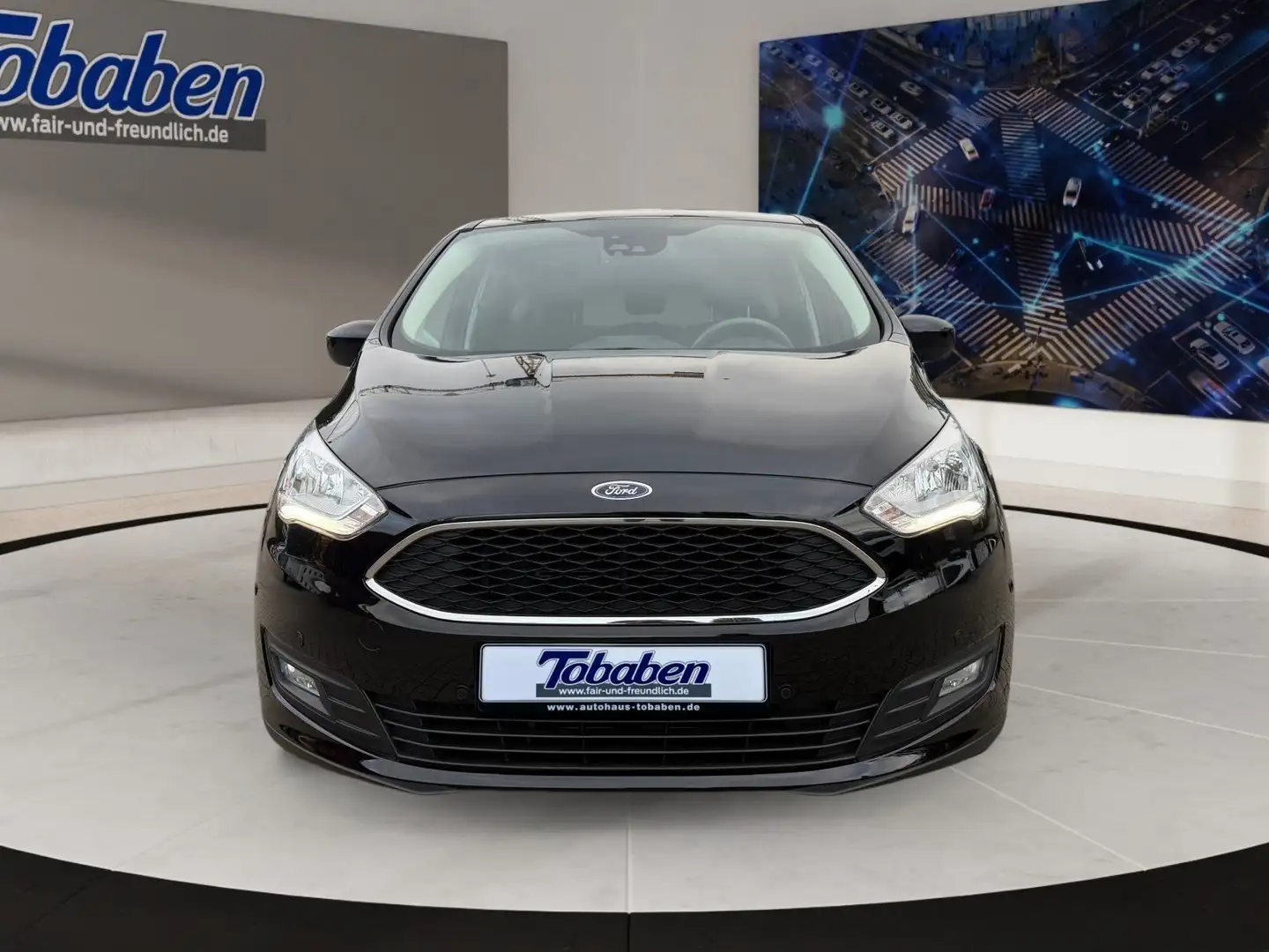Ford C-Max 125PS C&C*KAM*SHZ*NAVI*WIPA Winterp.+Shz. Zwart - 2