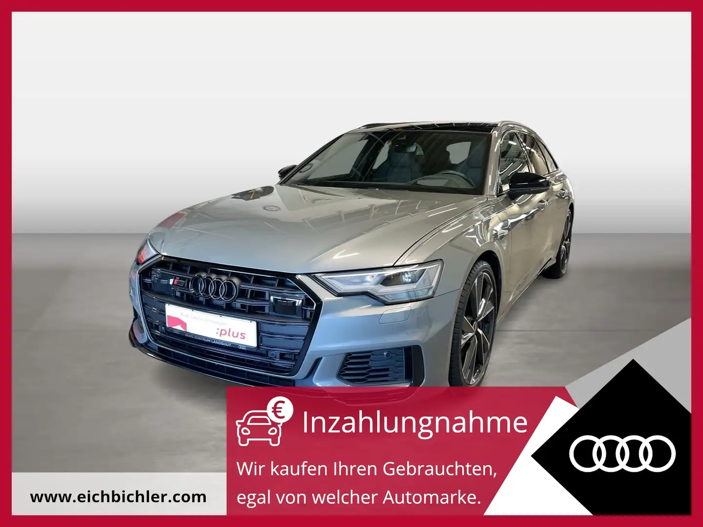 Audi S6 Avant 3xKlima 4xSHZ ACC AHK AUT HUD Grau - 1