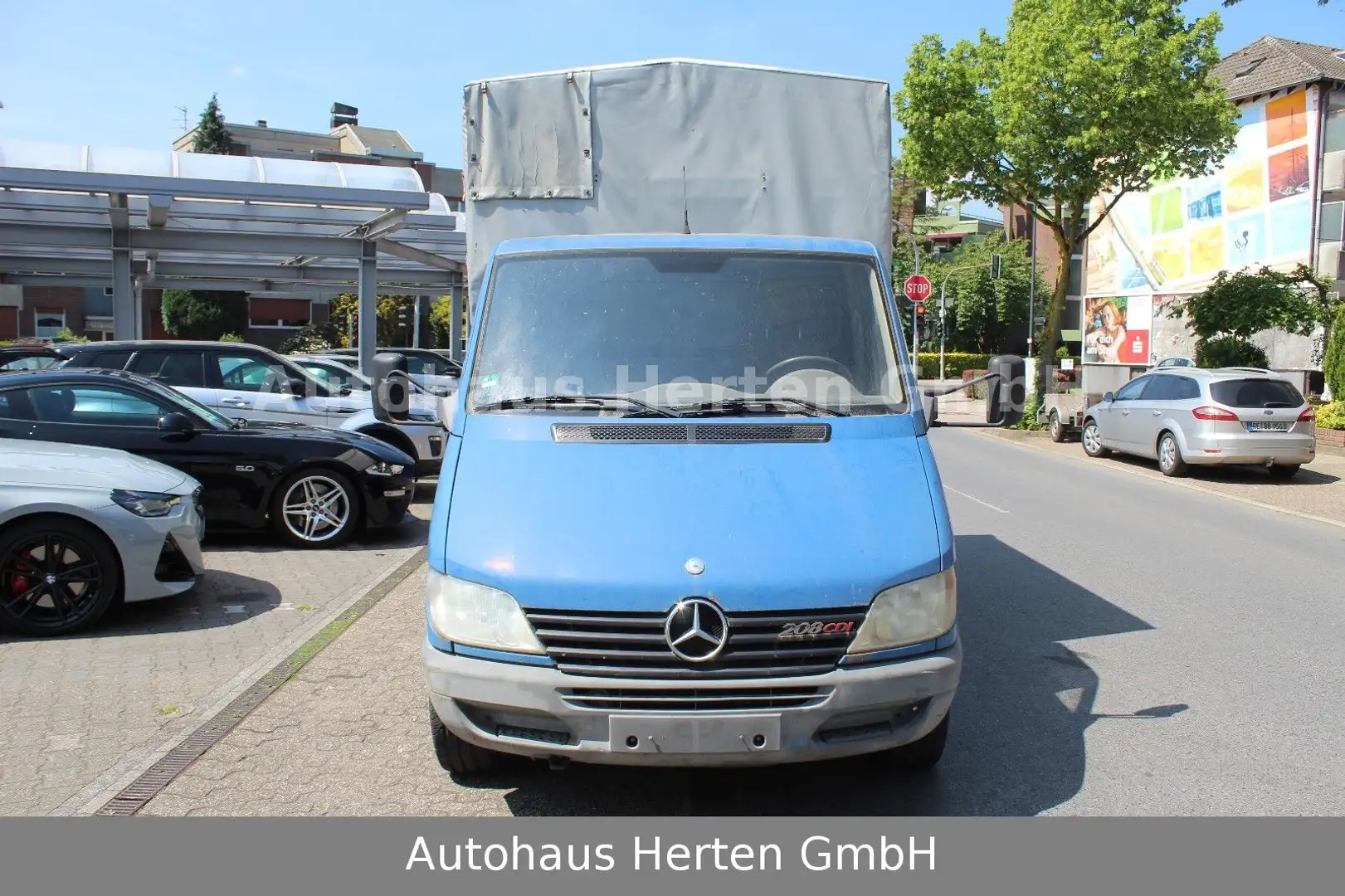 Mercedes-Benz Sprinter Pritsche 208 CDI*PLANE*1:HAND* Blue - 2