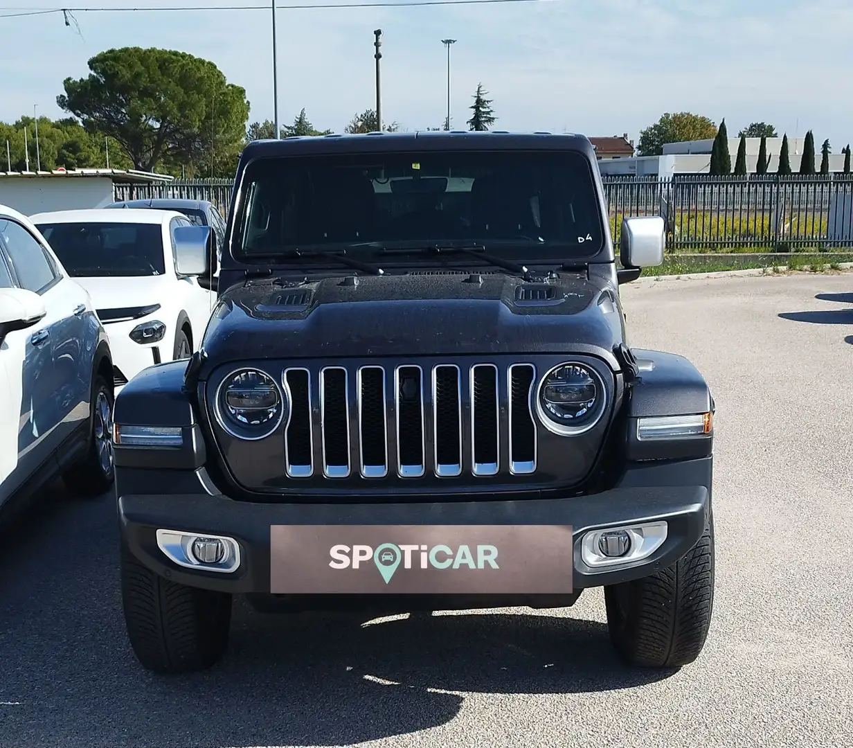 Jeep Wrangler Wrangler 2.0 Turbo Sahara Gris - 2