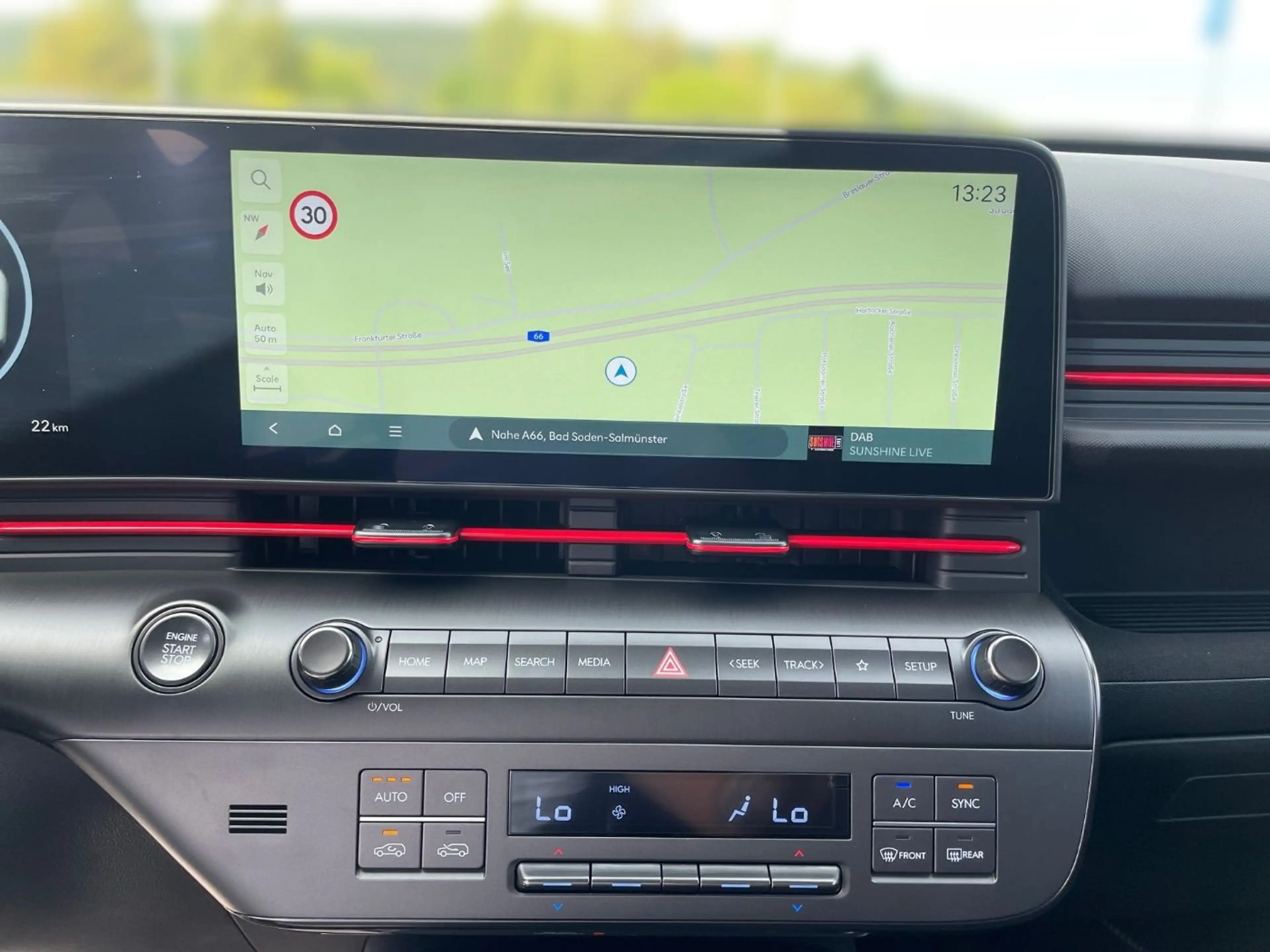 Hyundai KONA 1.6 T-GDI N Line KlimaA*LED*Navi*SHZ*ACC*LM — photo 10