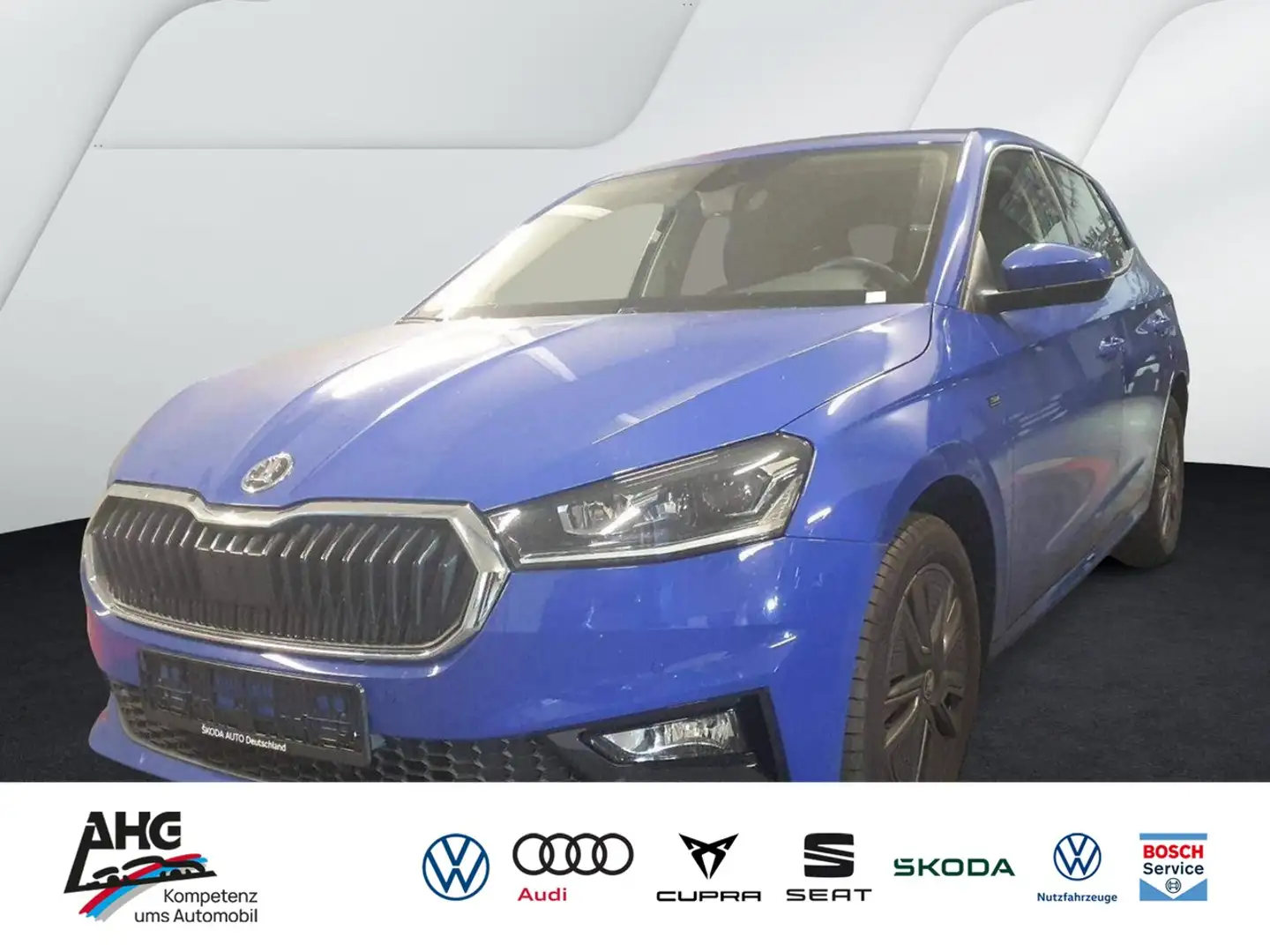 Skoda Fabia 1.0 TSI Tour Blau - 1