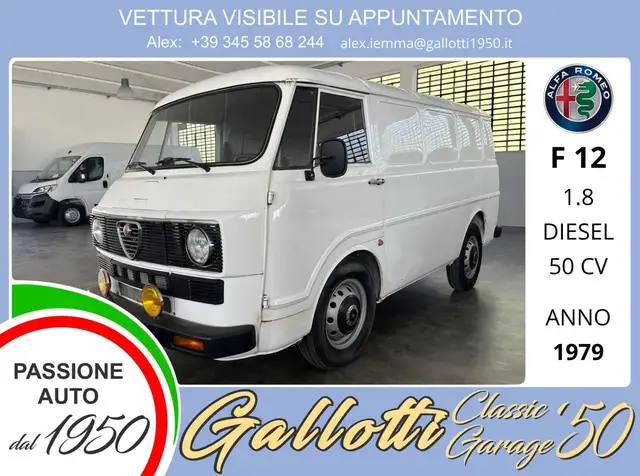 Alfa Romeo F 12 1.8 diesel 50cv