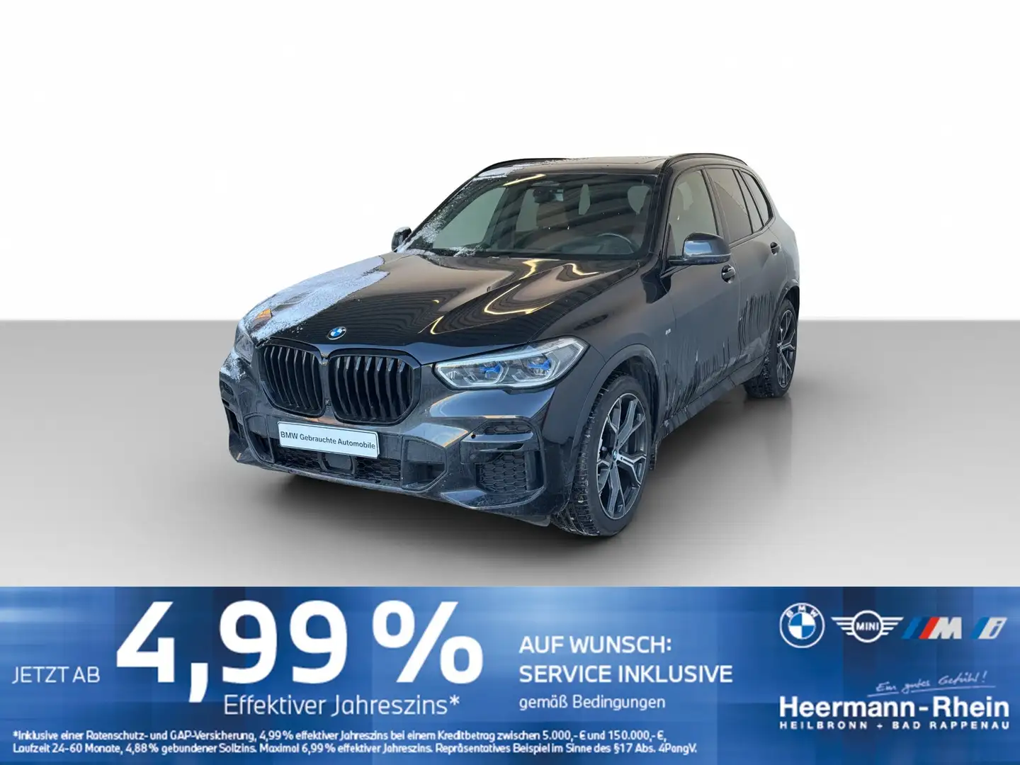 BMW X5 xDrive40dA M Sport Standh.Laser.HUD.AHK.PGD. Schwarz - 2