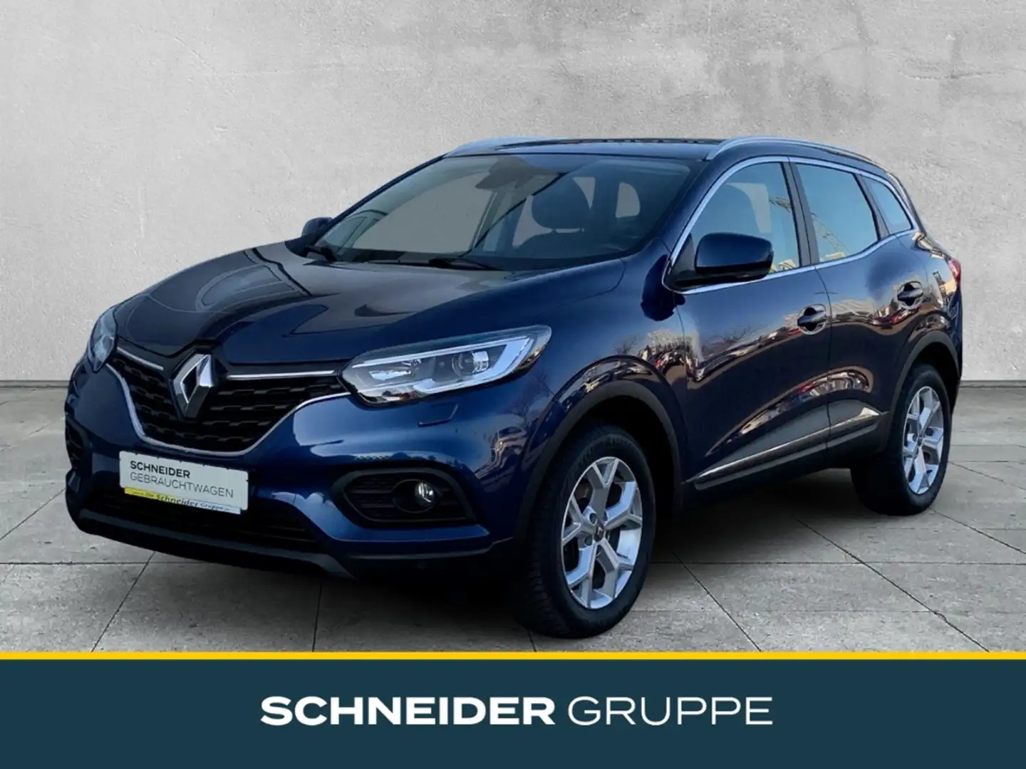 Renault Kadjar LIMITED TCe 140 KLIMA+AHK+PDC+TEMPOMAT Blau - 1