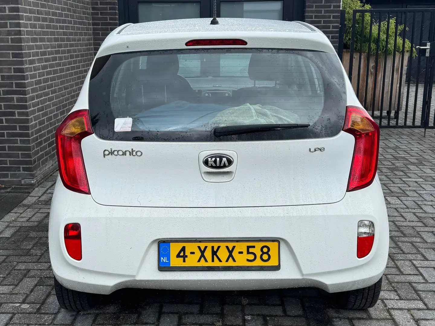 Kia Picanto Picanto 1.0 CVVT ComfL.LPG Wit - 2