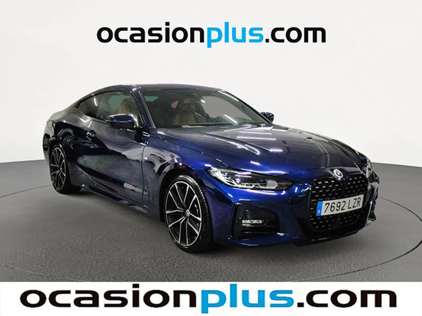 BMW 430 430iA Coupé Blau - 2