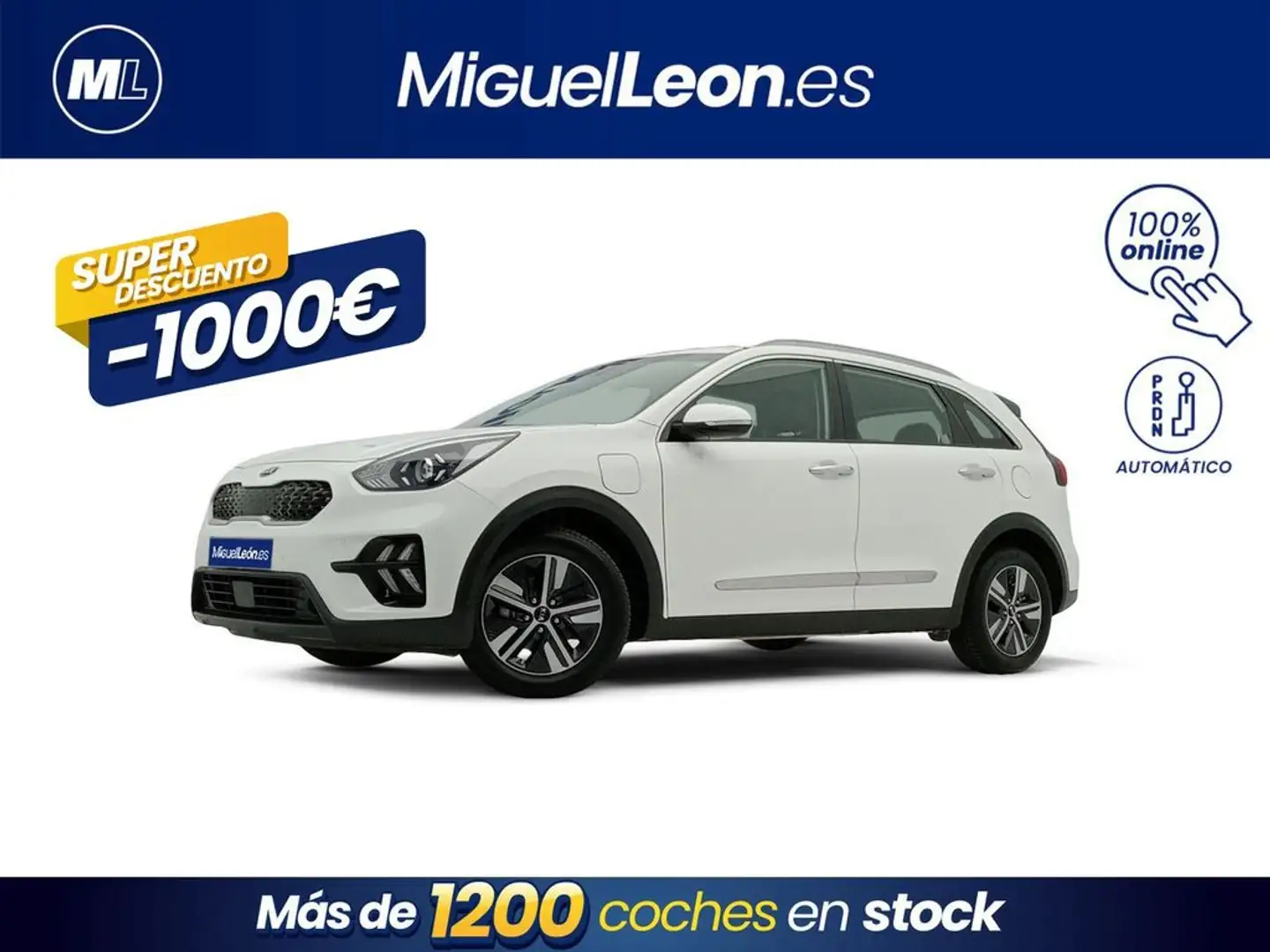 Kia Niro 1.6 GDi PHEV 104kW (141CV) Drive Bílá - 1