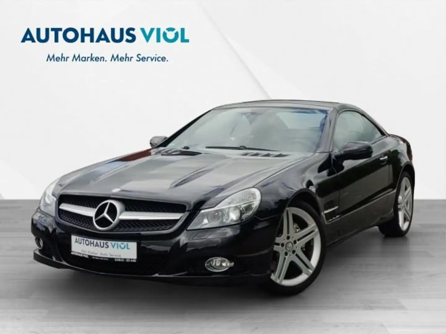 Mercedes-Benz SL 350 Sportpaket, Airscarf, Top-Zustand Noir - 1