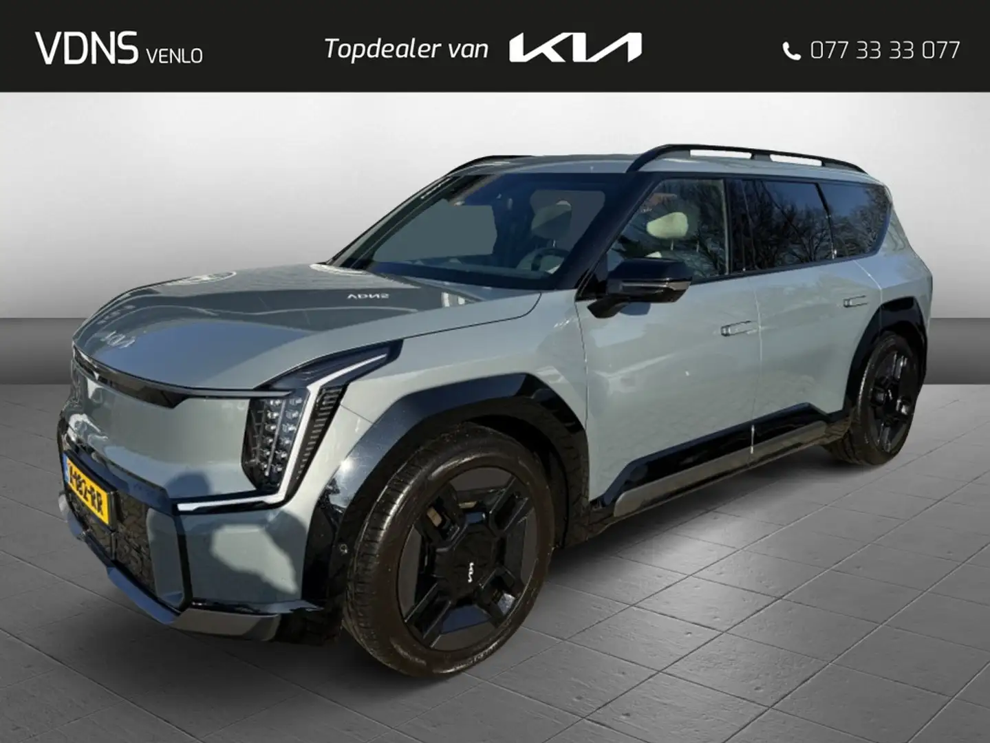 Kia EV9 LAUNCH EDITION GT-LINE 7-Persoons 99.8 kWh 385PK - Groen - 1