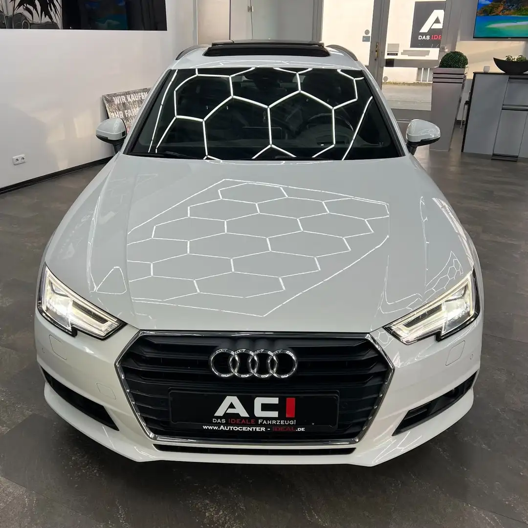 Audi A4 Avant, Leder, Pano, HeadUp, LED Scheinw. Blanc - 2
