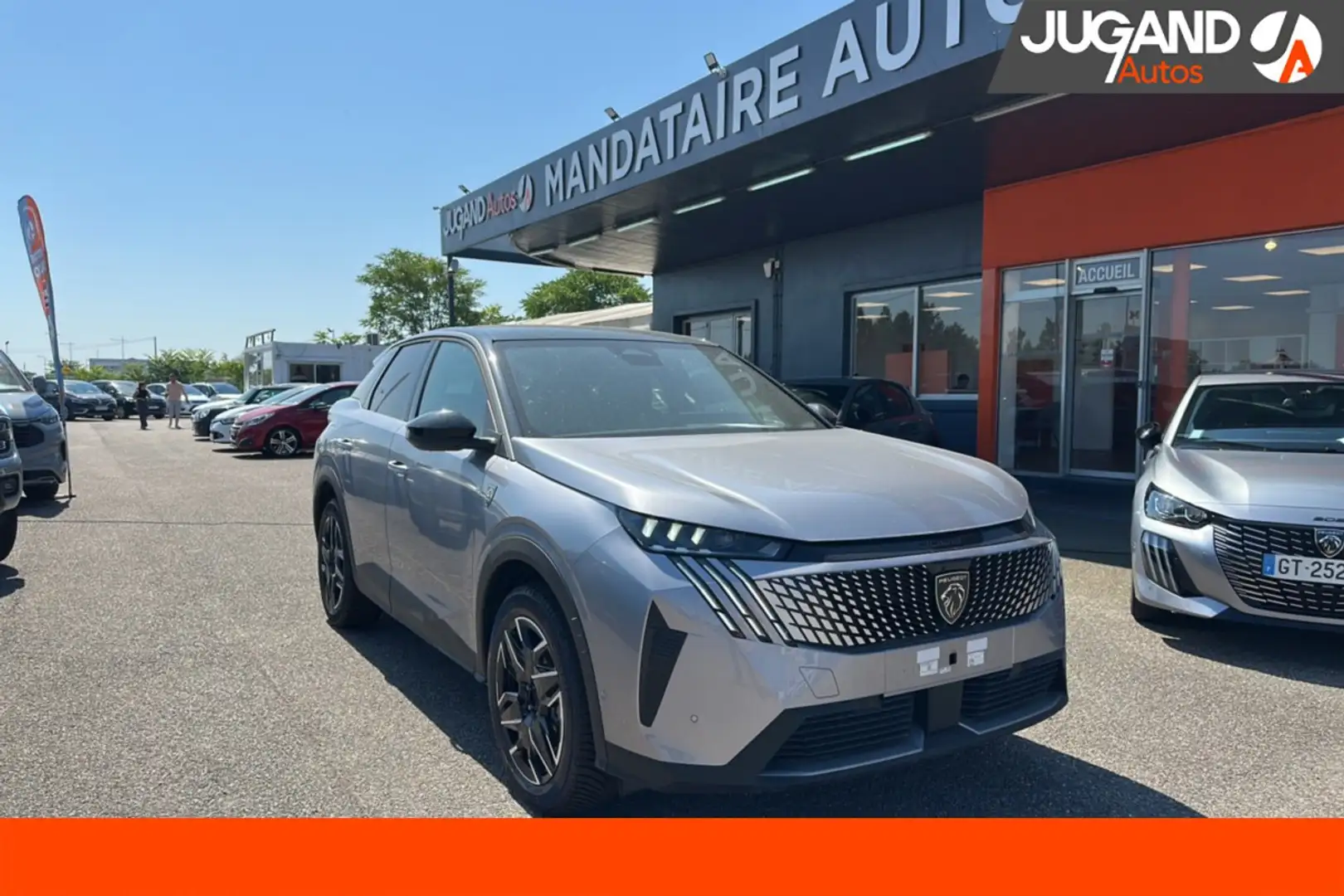 Peugeot 3008 HYBRID 145 E-DCS6 GT GRIP 360 Gris - 1