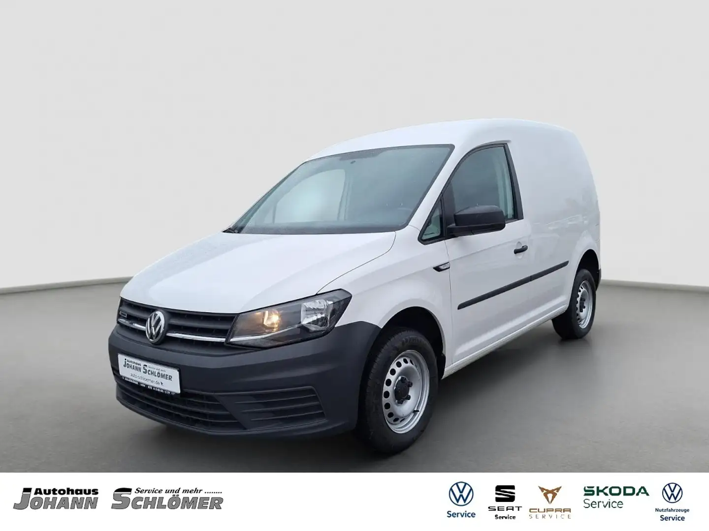 Volkswagen Caddy 4Motion 2.0 TDI Kasten NAVI PDC KLIMA BT Klima Weiß - 1