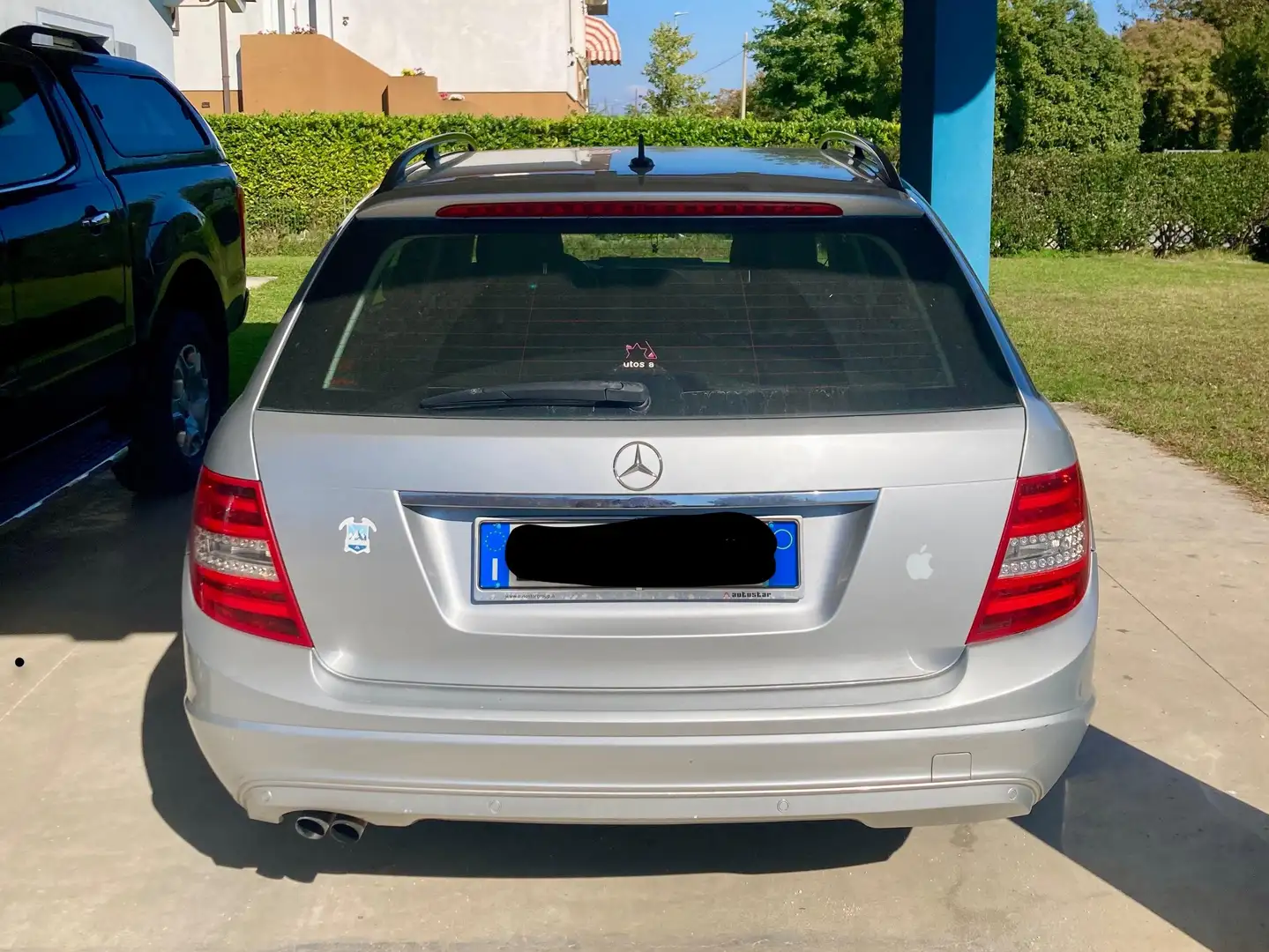 Mercedes-Benz C 180 Classe C - W204 C180 SW cdi (be) Trend Blueeff Argento - 2