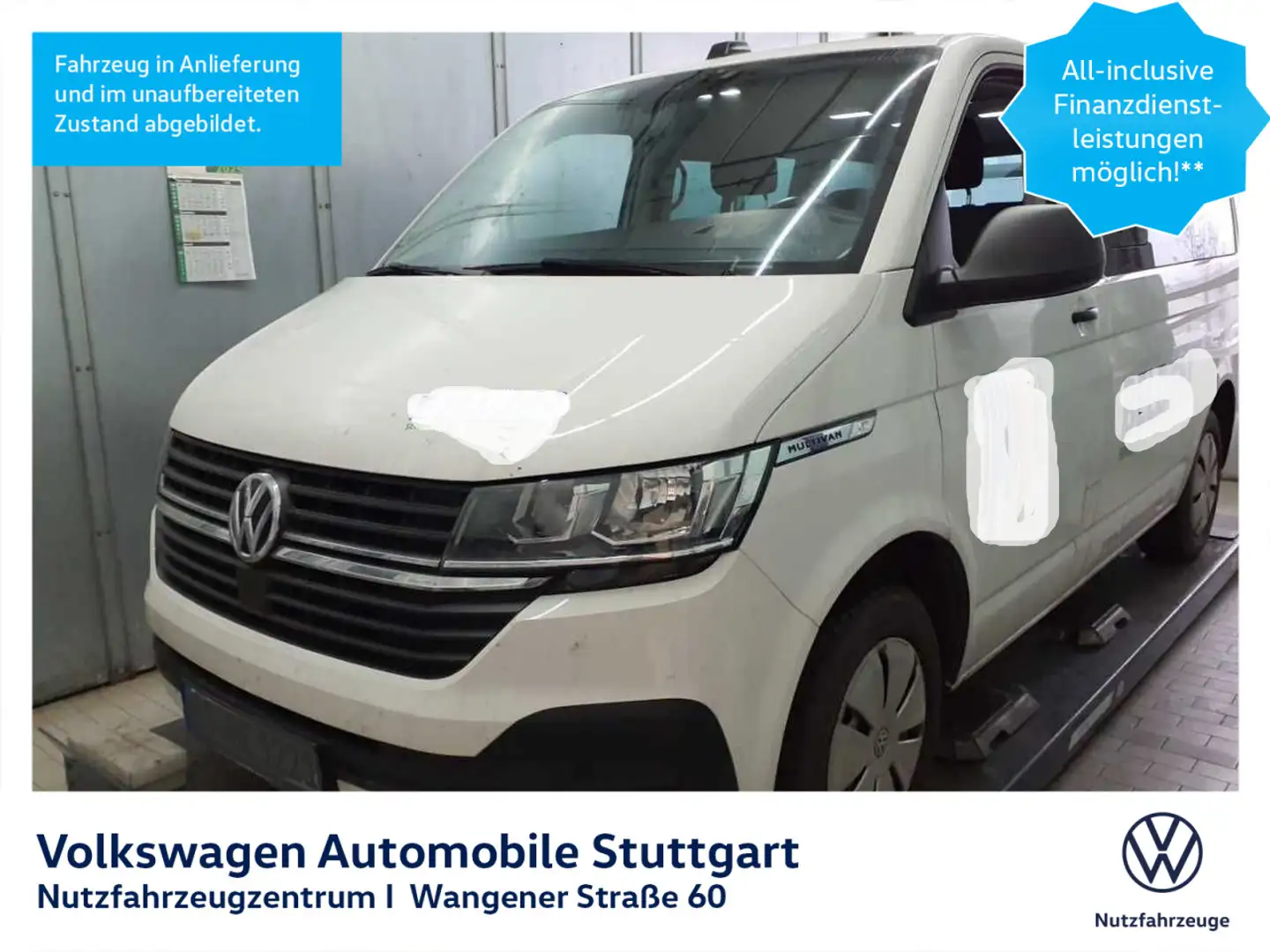 Volkswagen T6.1 Multivan Trendline DSG 2.0 TDI Euro 6d Weiß - 1