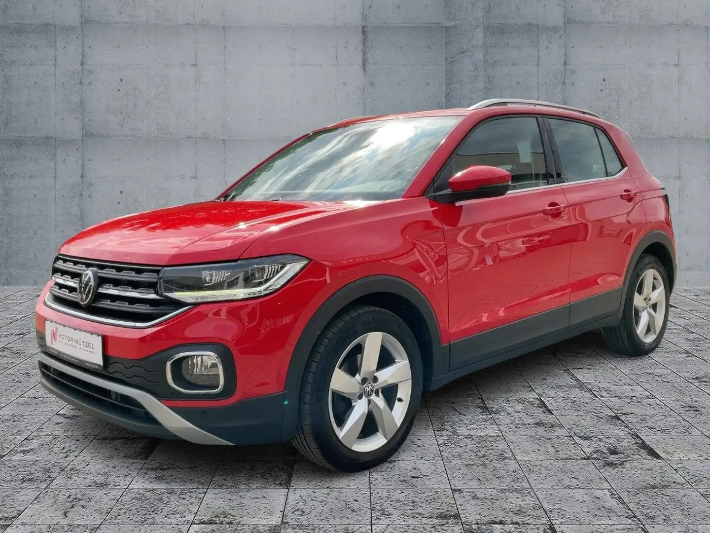 Volkswagen T-Cross 1.0TSI DSG STYLE LED+NAV+ACC+SHZ+PDC+RFK Rot - 2