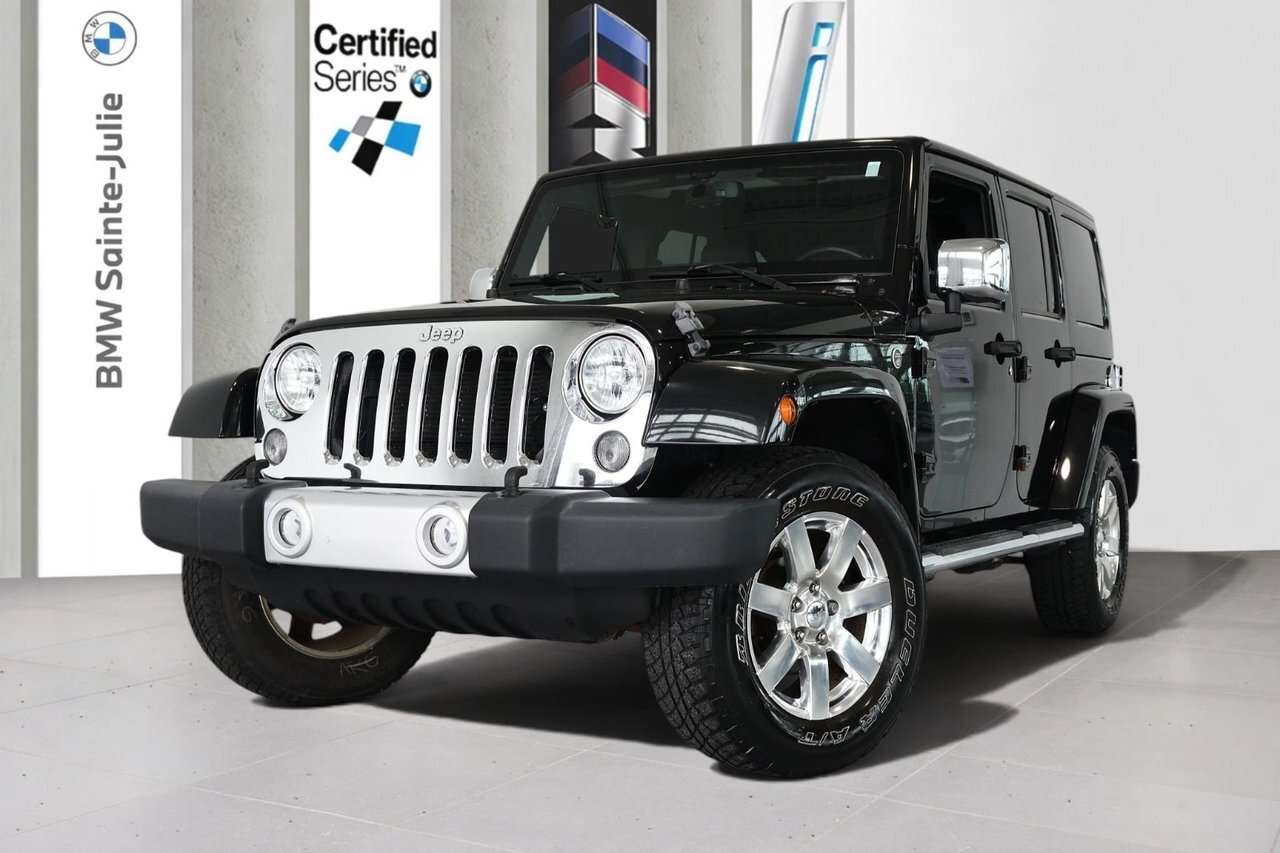 2015 Jeep Wrangler Unlimited Sahara Sièges en cuir chauffants | Navig