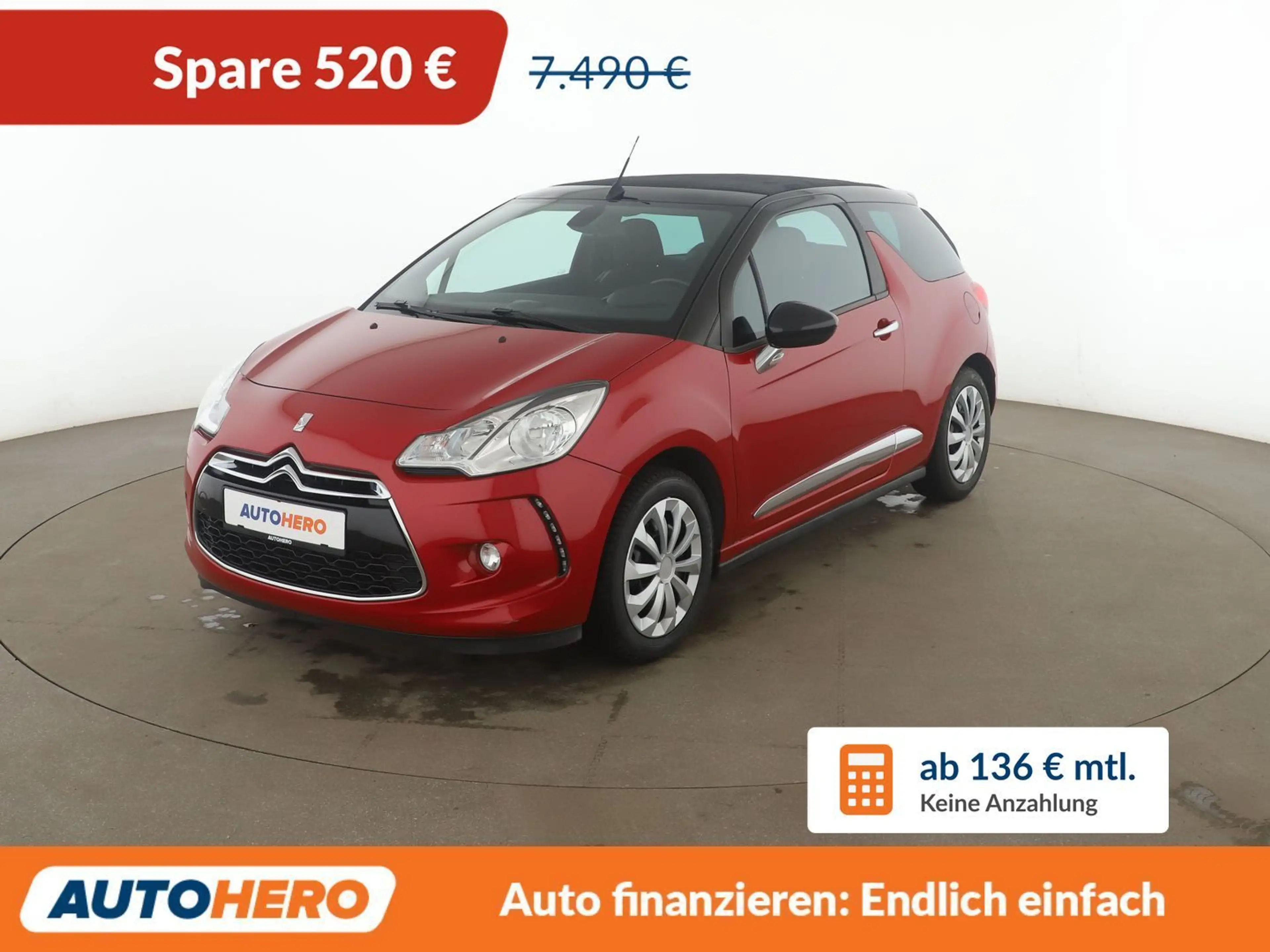 Citroen DS3 1.2 VTi SoChic *NAVI*TEMPO*KLIMA*