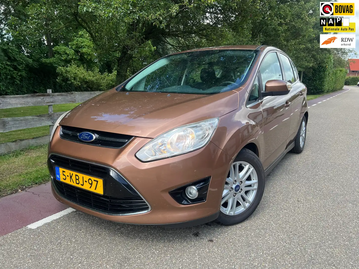 Ford C-Max 1.0 Titanium PDC, NAVIGATIE Trekhaak Bruin - 1