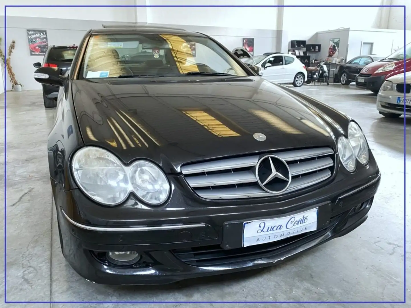 Mercedes-Benz CLK 220 CDI cat Elegance Automatik Tetto -Garanzia- Black - 1