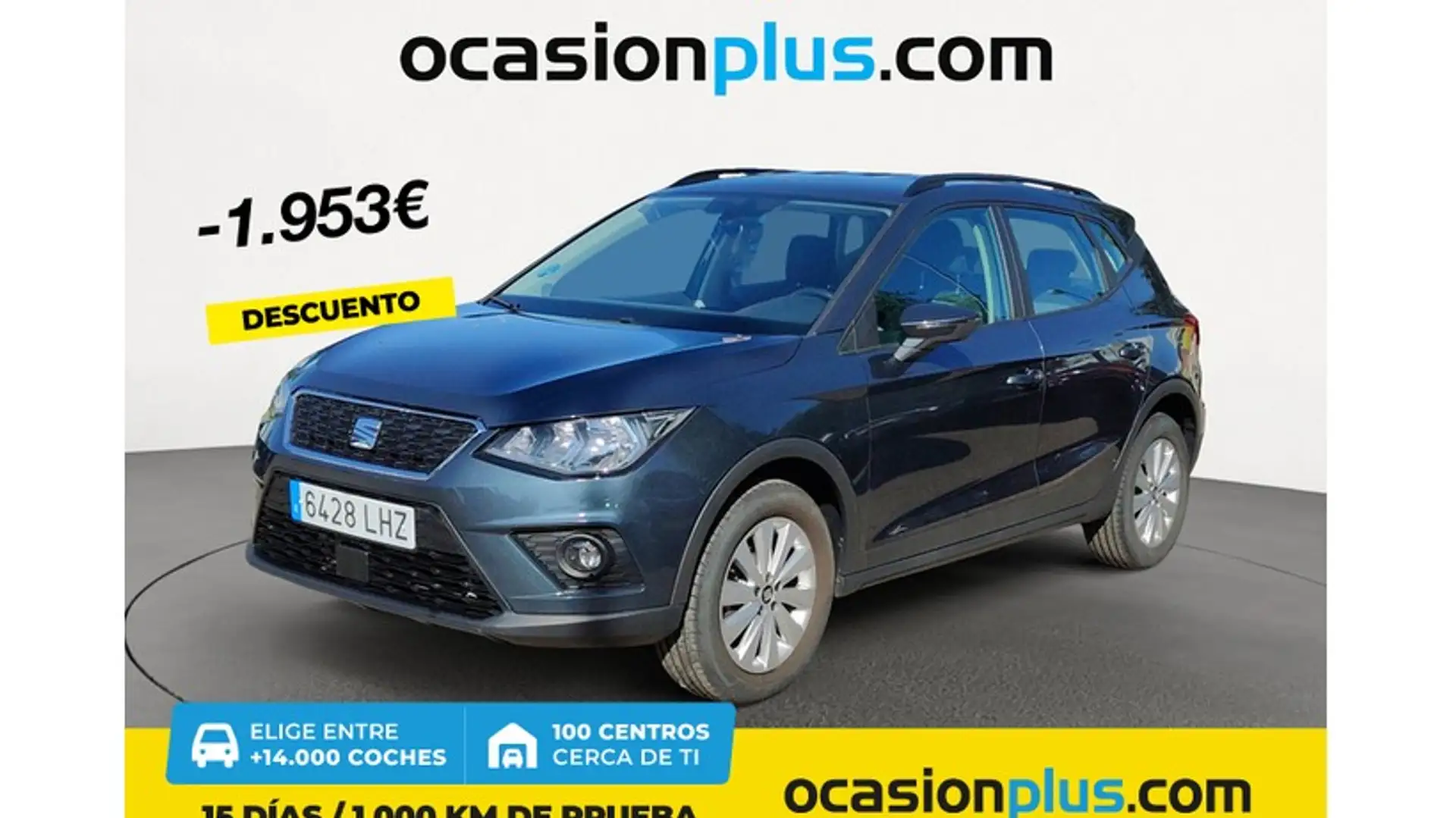 SEAT Arona 1.0 TGI S&S Style 90 Gris - 1