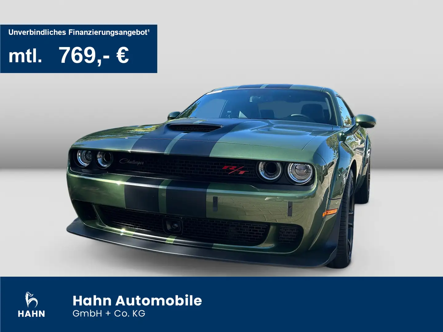 Dodge Challenger R/T Scat Pack 6.4 Hemi V8 Wideboy Grün - 1