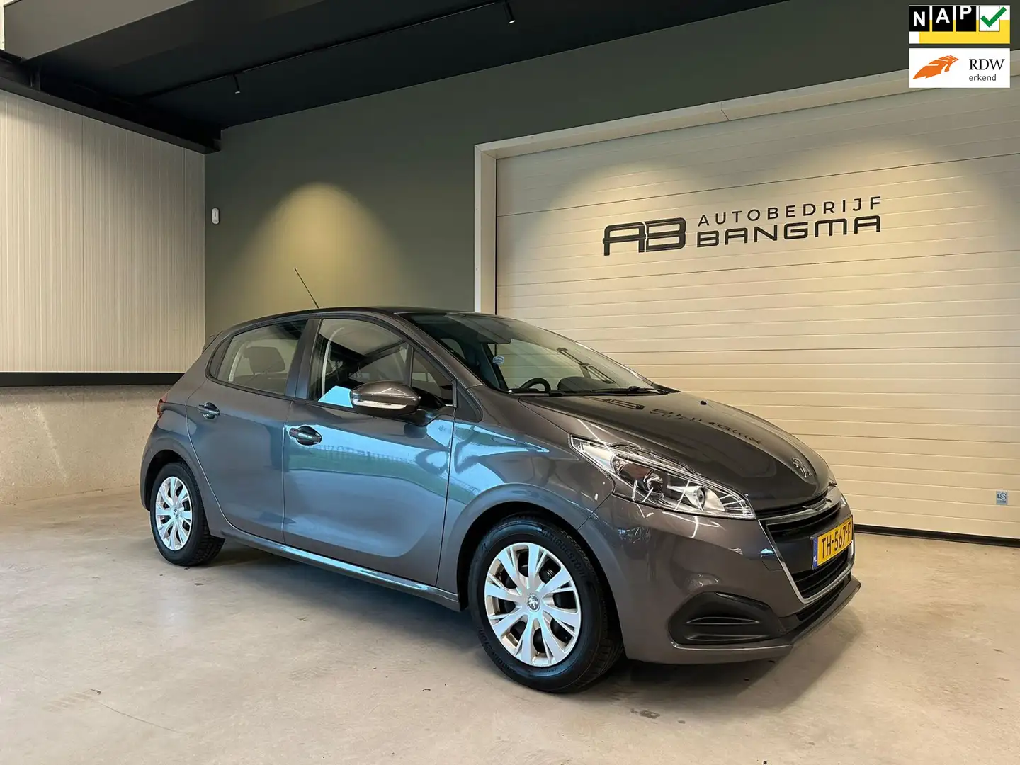 Peugeot 208 1.2 PureTech 5-DEURS AUTOMAAT ACTIVE-uitv/AIRCO/CR Grijs - 1