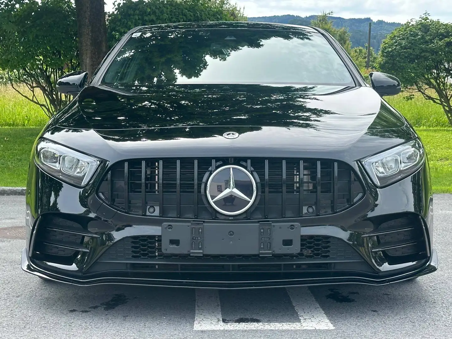 Mercedes-Benz A 250 Mercedes A 250 e AMG-Line | KW Gewinde | 19" Concaver | Tuning komplett eingetragen | Schwarz - 2